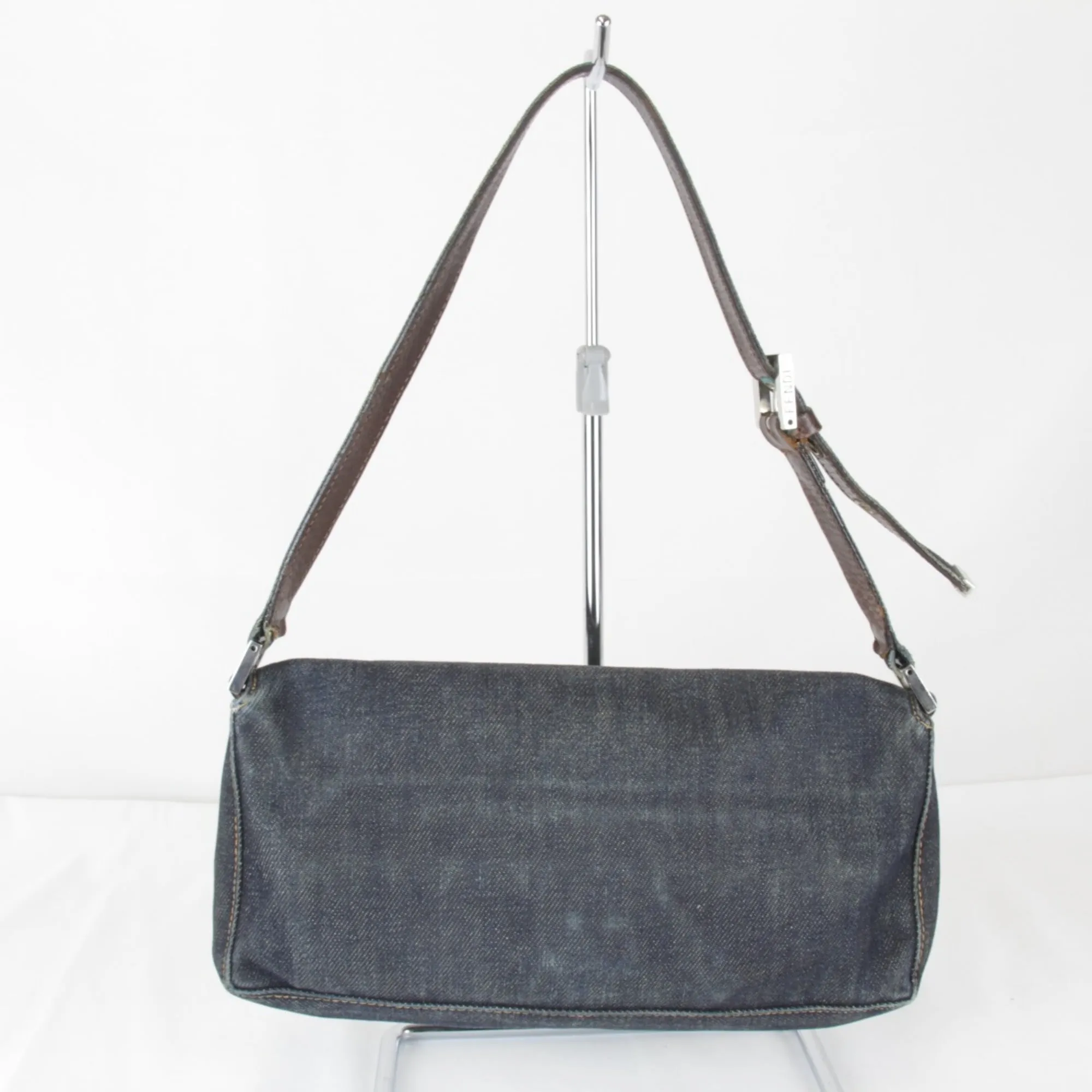 Denim Shoulder Bag (Pre-Owned) - Fendi - Modalova
