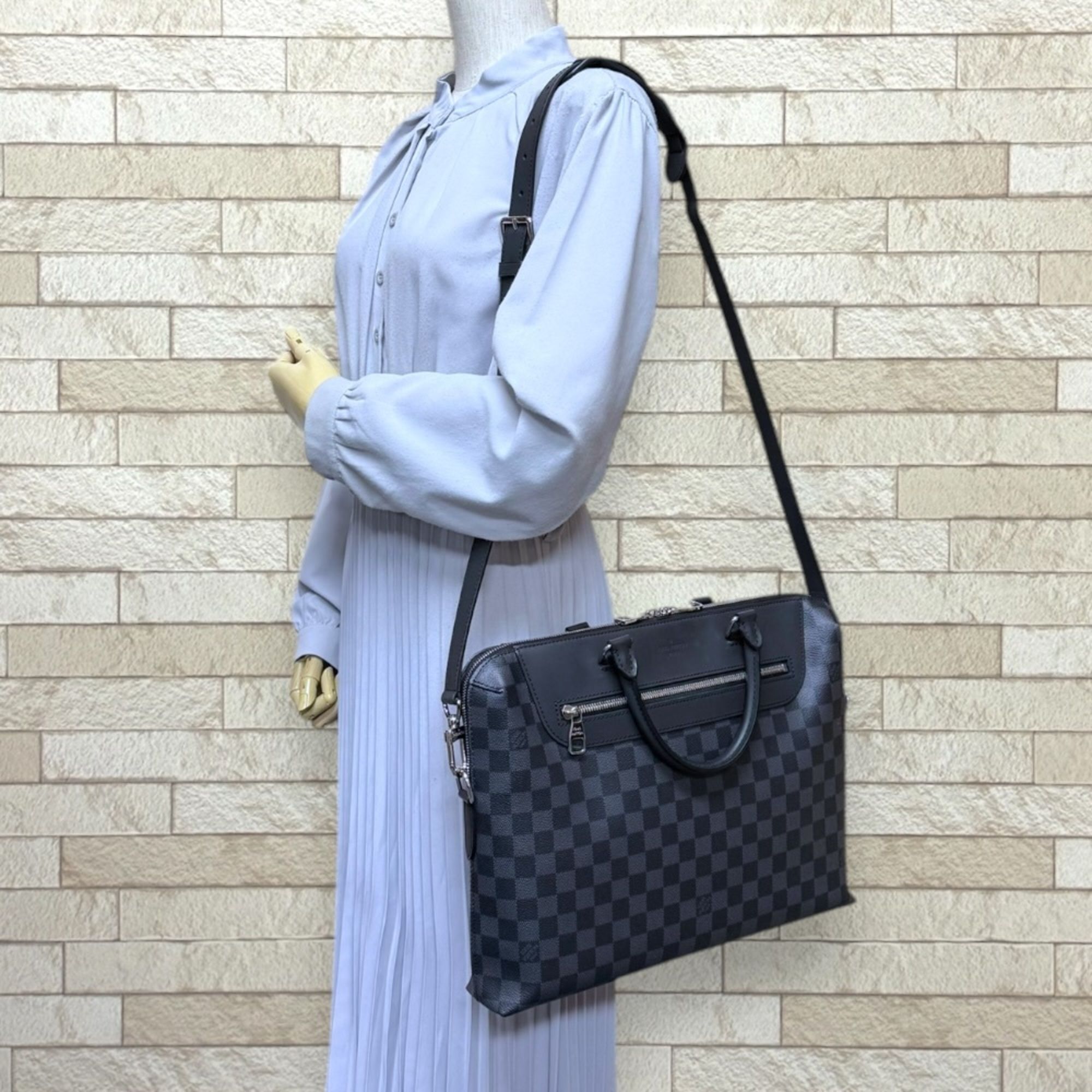 Damier Graphite Briefcase (Pre-Owned) - Louis Vuitton - Modalova