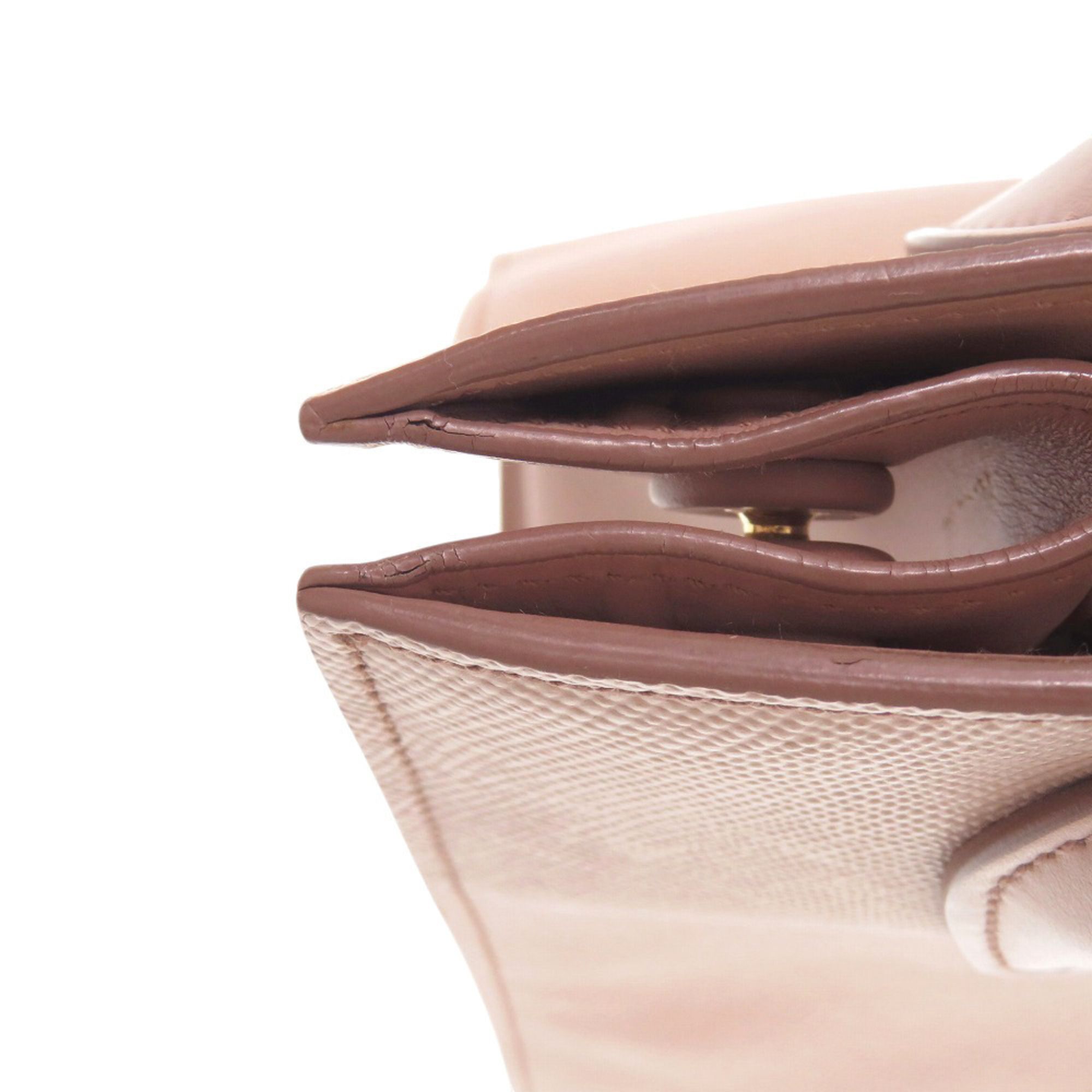 Leather Saffiano Handbag (Pre-Owned) - Prada - Modalova