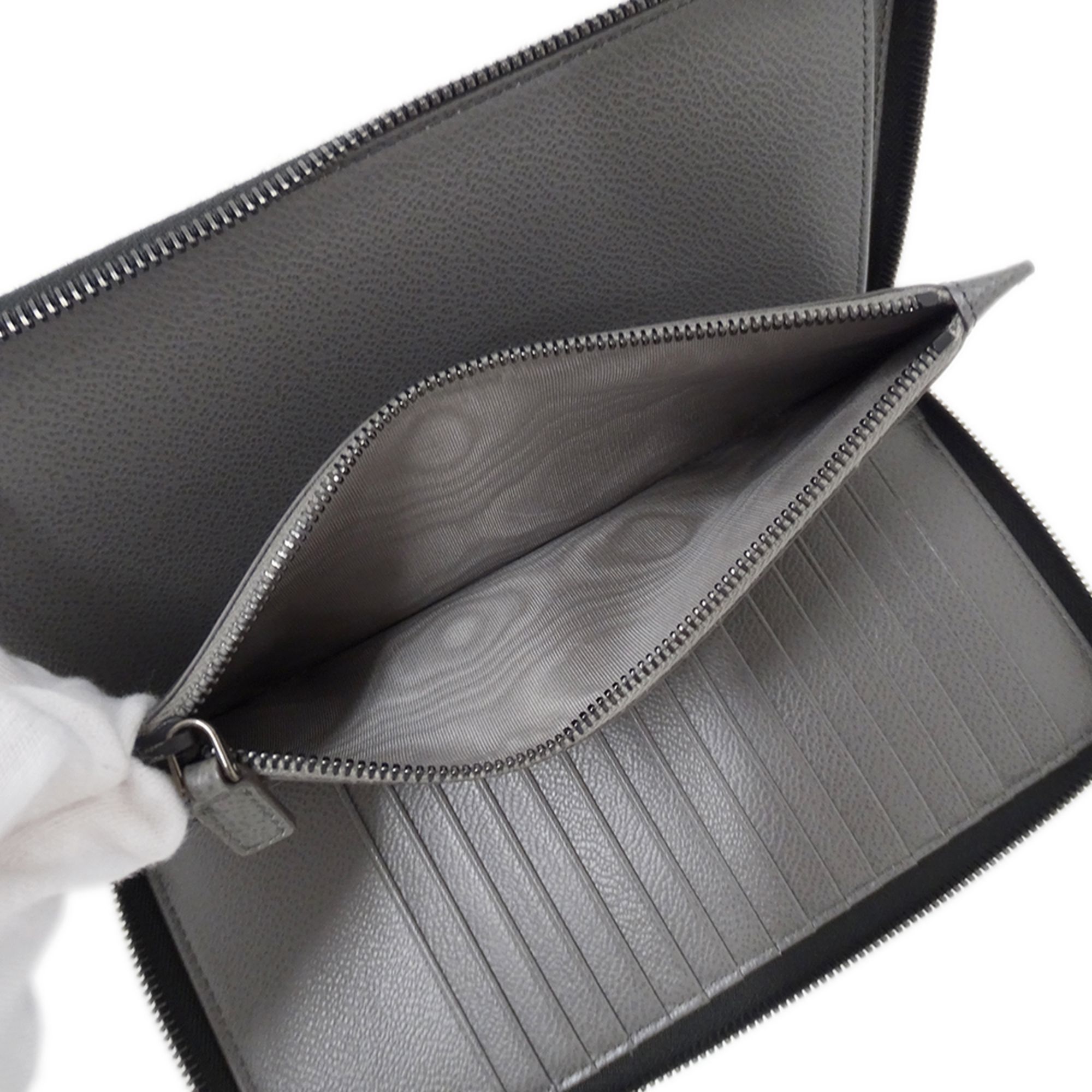 Leather Long Bill Wallet (Bi-Fold) (Pre-Owned) - Prada - Modalova