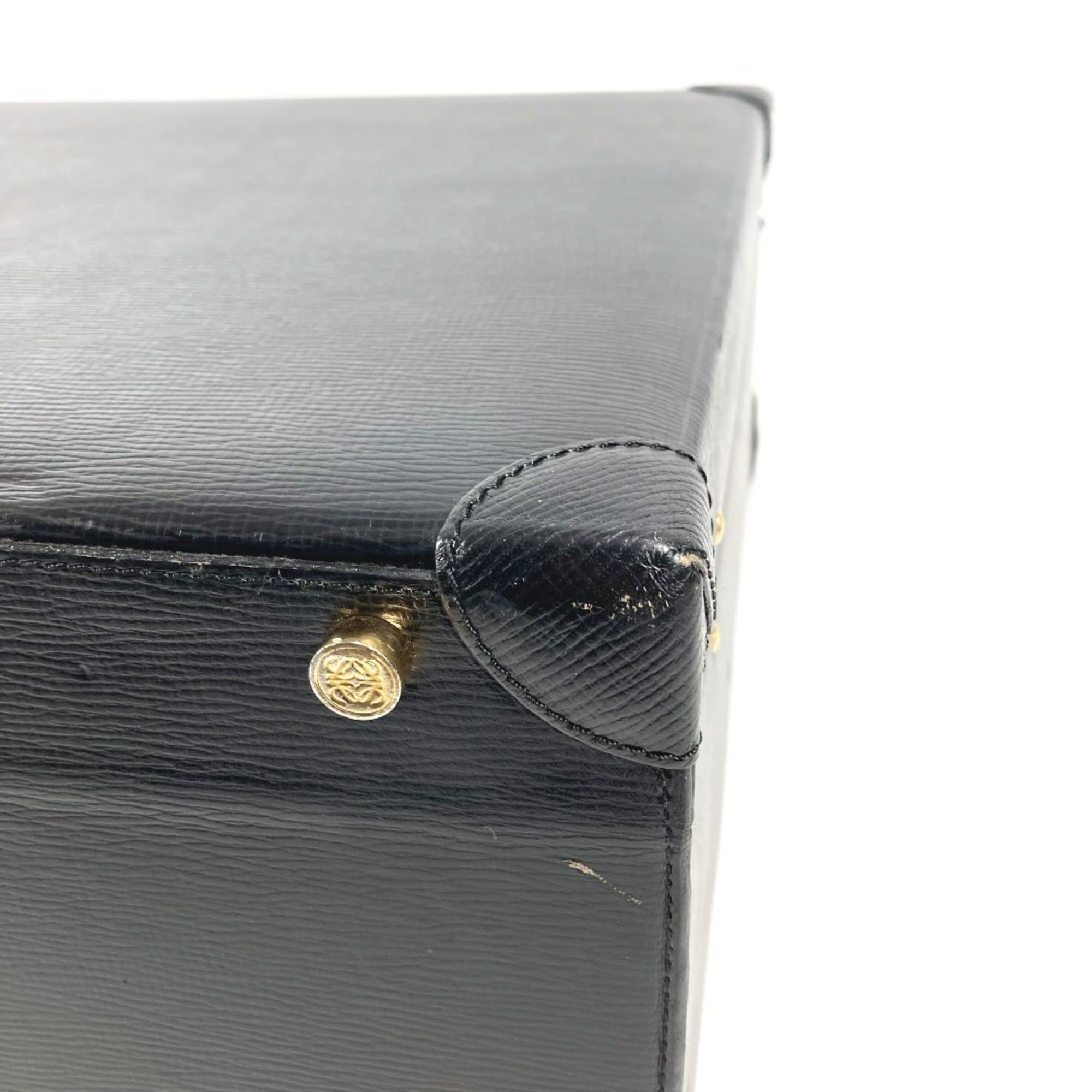 Leather Attaché Case Handbag Tote Bag (Pre-Owned) - Loewe - Modalova