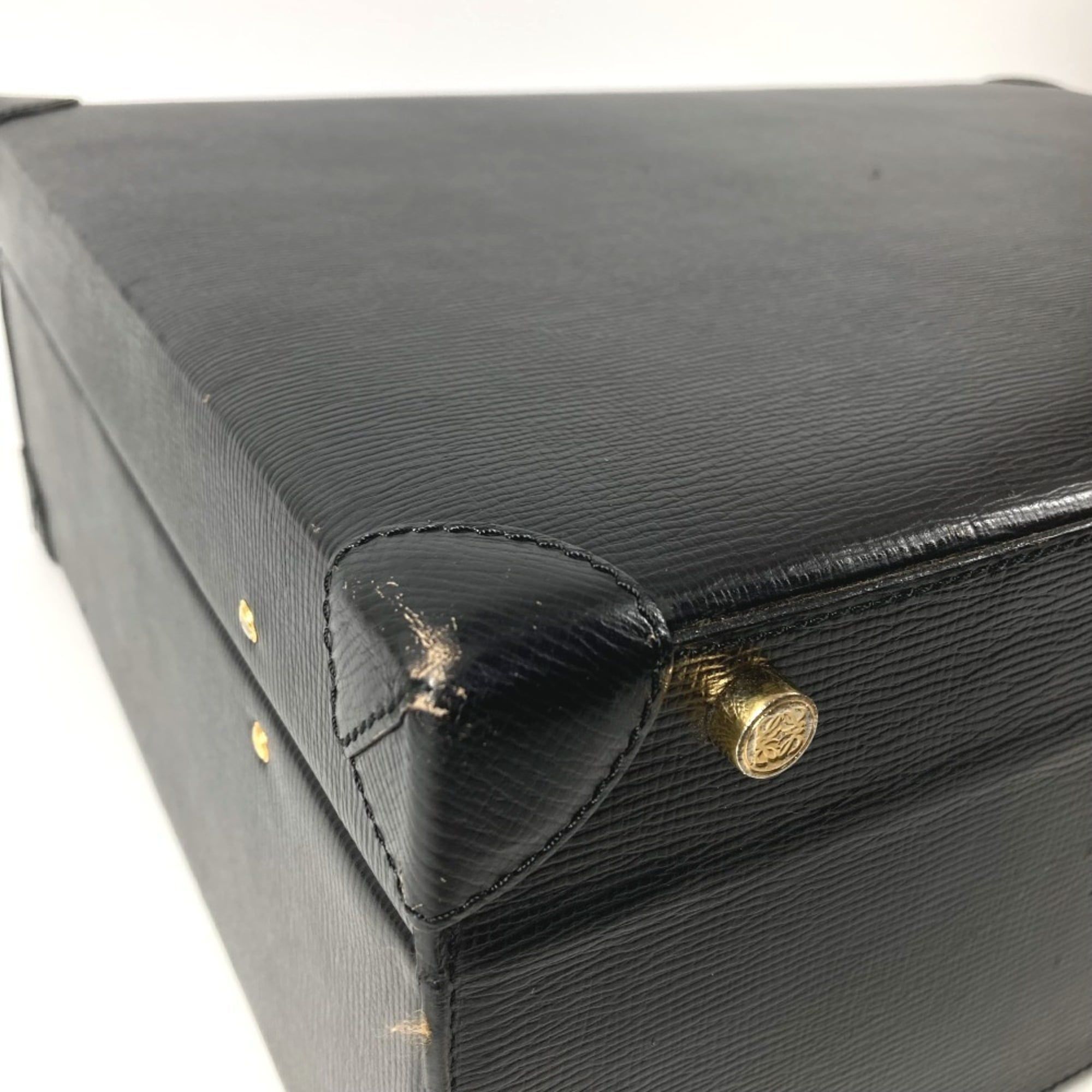 Leather Attaché Case Handbag Tote Bag (Pre-Owned) - Loewe - Modalova