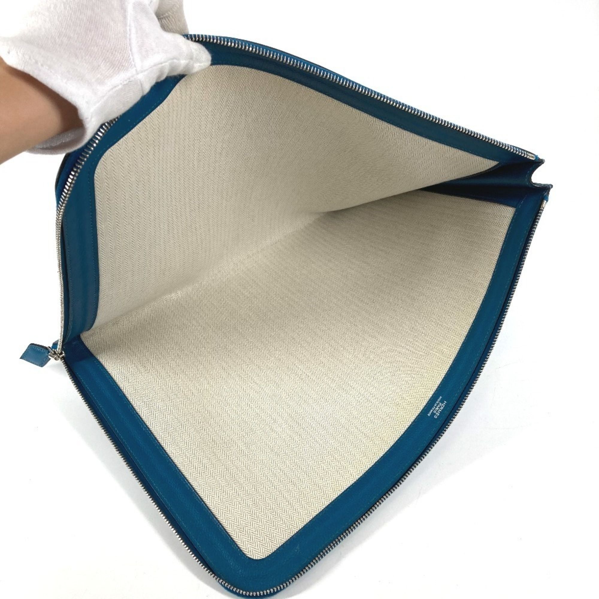 Hermes Blue Clutch Bag (Pre-Owned) - Hermes - Modalova
