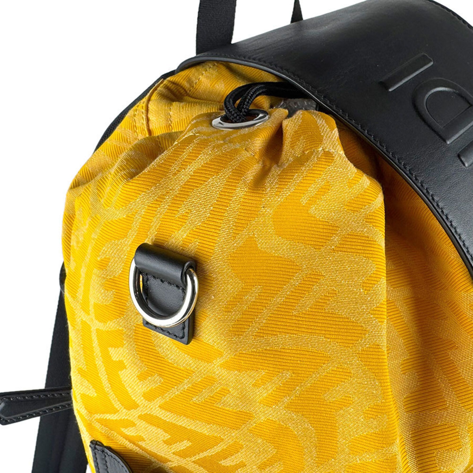Nylon Leather Backpack (Pre-Owned) - Fendi - Modalova