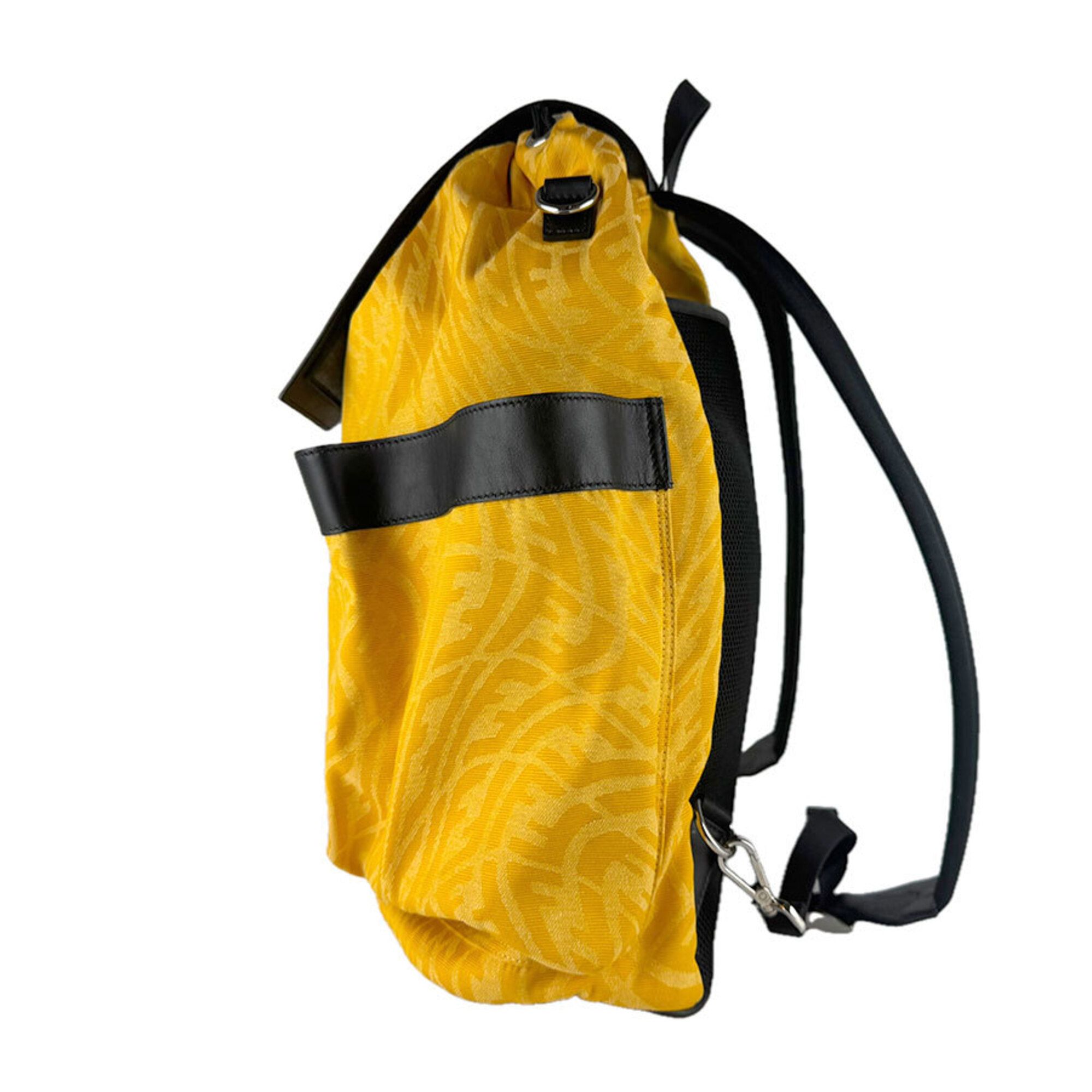 Nylon Leather Backpack (Pre-Owned) - Fendi - Modalova
