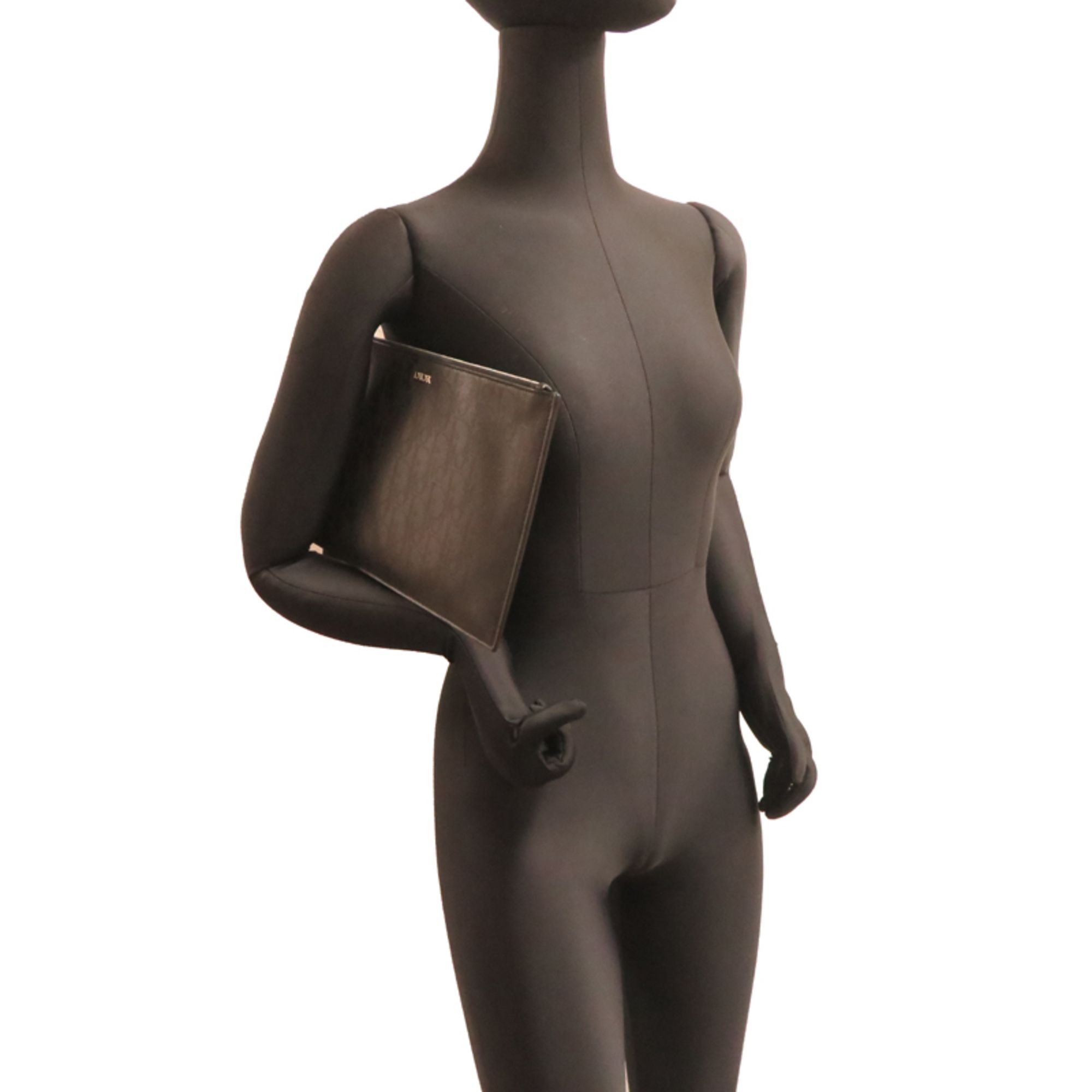 Leather Clutch Bag (Pre-Owned) - Christian Dior - Modalova