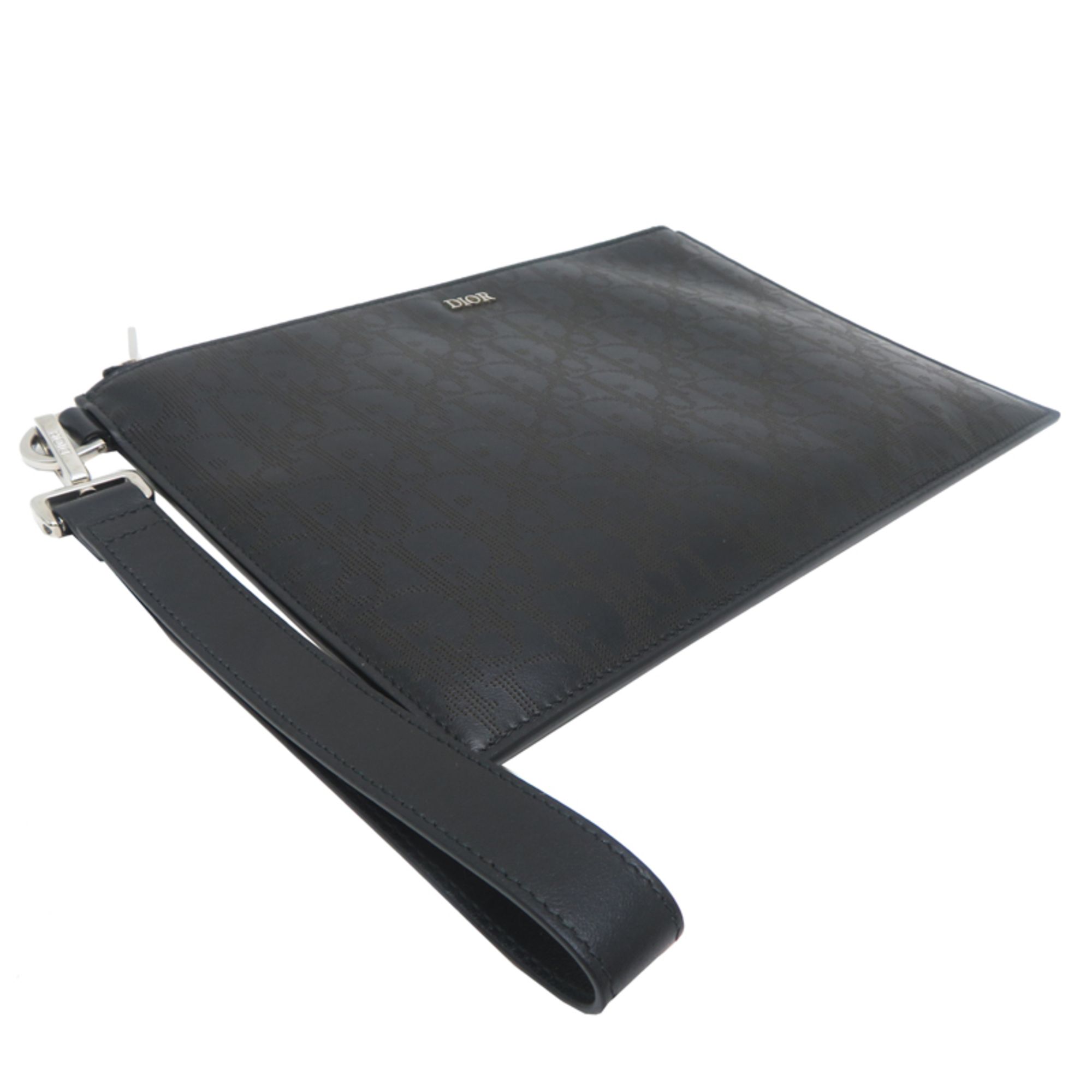 Leather Clutch Bag (Pre-Owned) - Christian Dior - Modalova