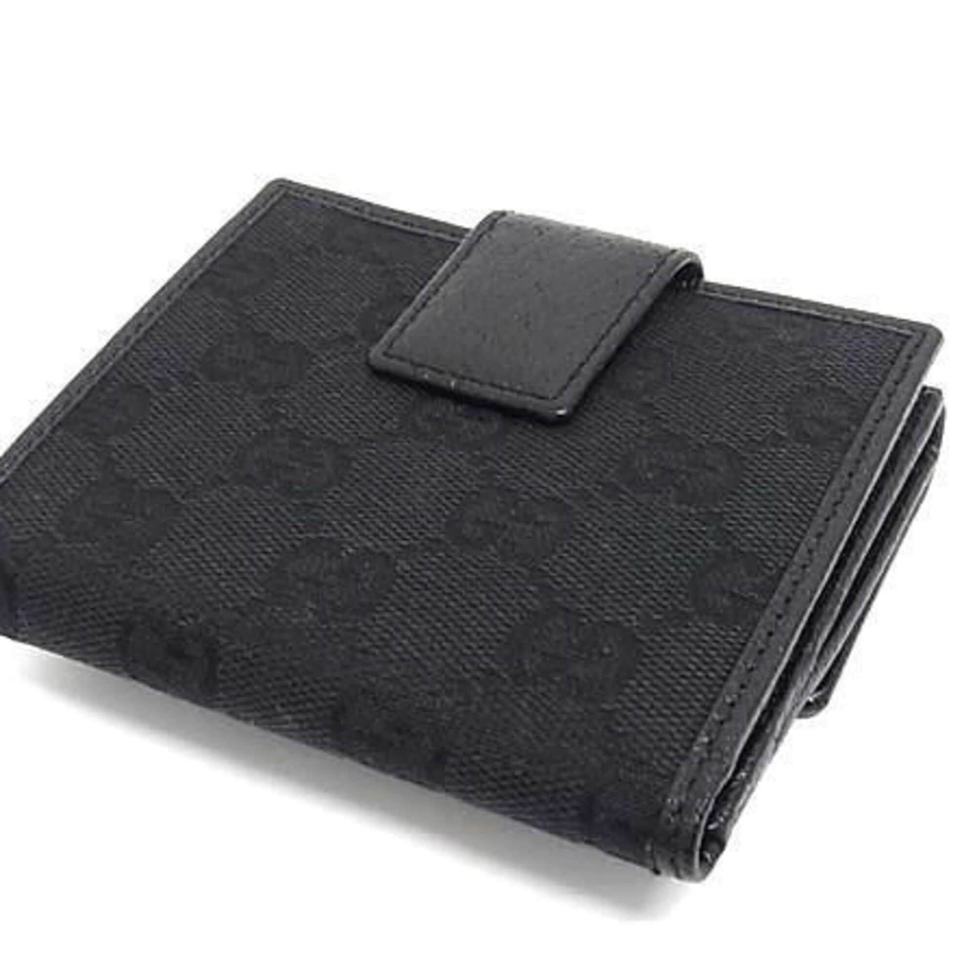 Canvas Leather Wallet (Bi-Fold) (Pre-Owned) - Gucci - Modalova