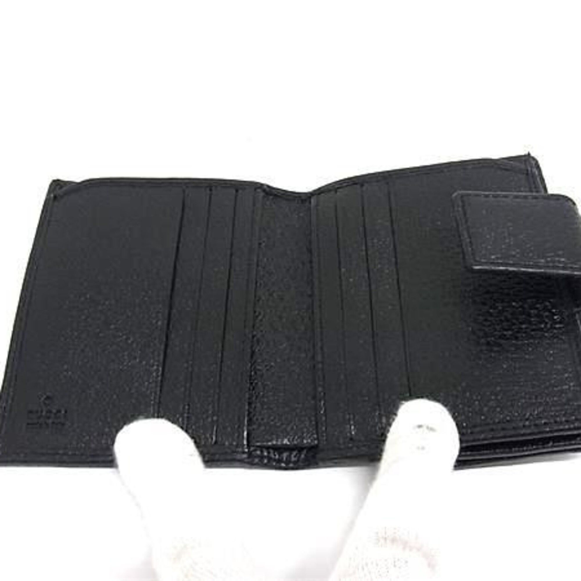 Canvas Leather Wallet (Bi-Fold) (Pre-Owned) - Gucci - Modalova