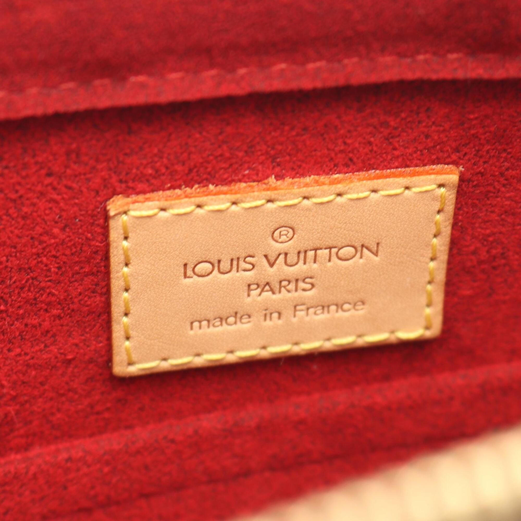 Coated Canvas Monogram Pvc Leather Handbag Shoulder Bag (Pre-Owned) - Louis Vuitton - Modalova