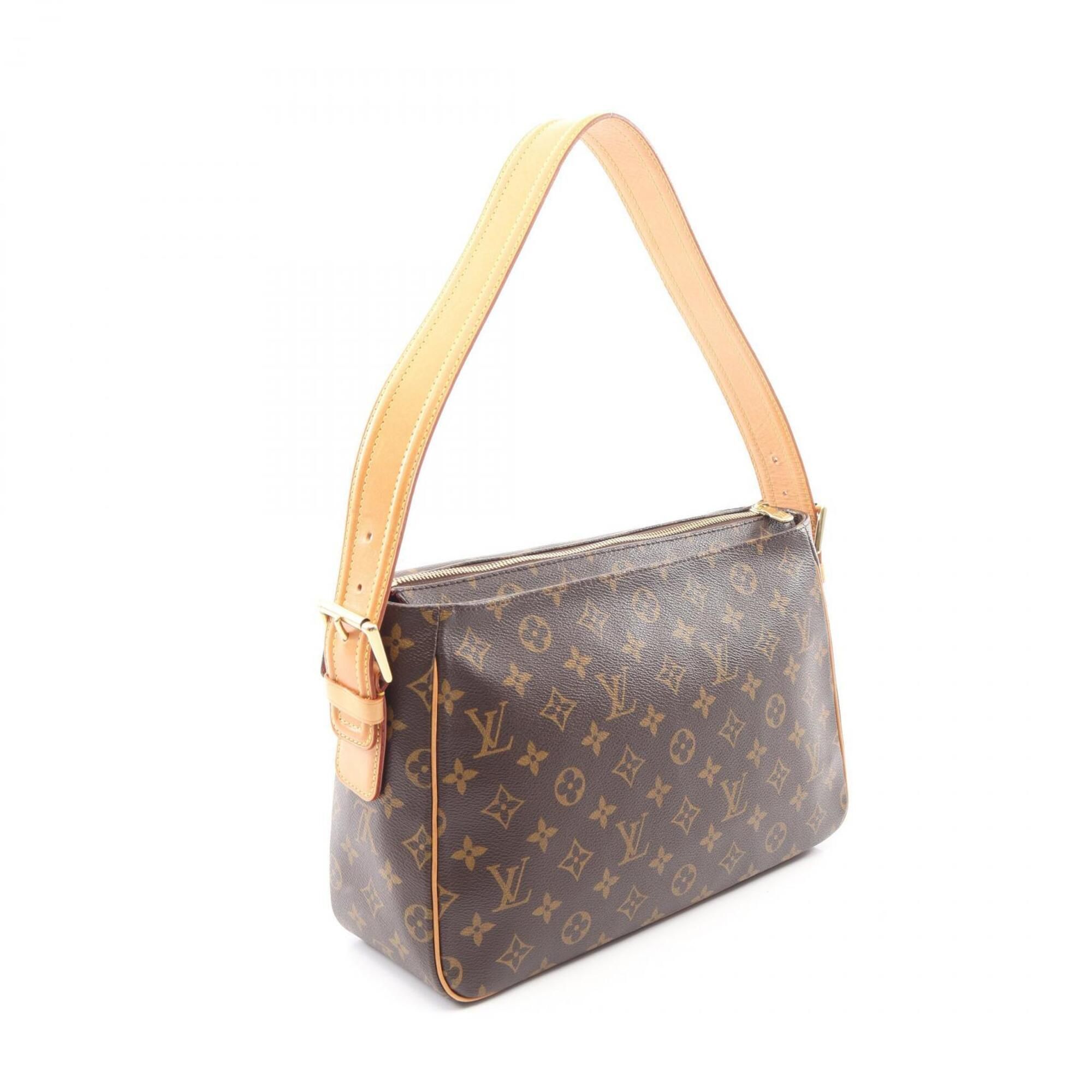 Coated Canvas Monogram Pvc Leather Handbag Shoulder Bag (Pre-Owned) - Louis Vuitton - Modalova