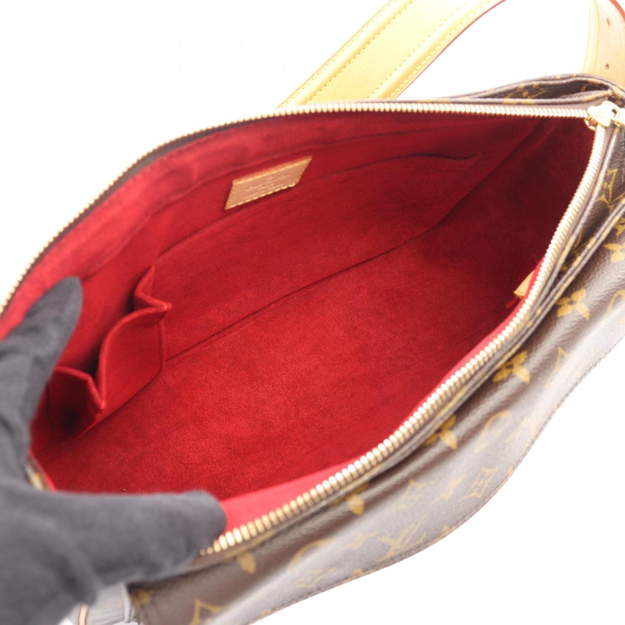 Coated Canvas Monogram Pvc Leather Handbag Shoulder Bag (Pre-Owned) - Louis Vuitton - Modalova