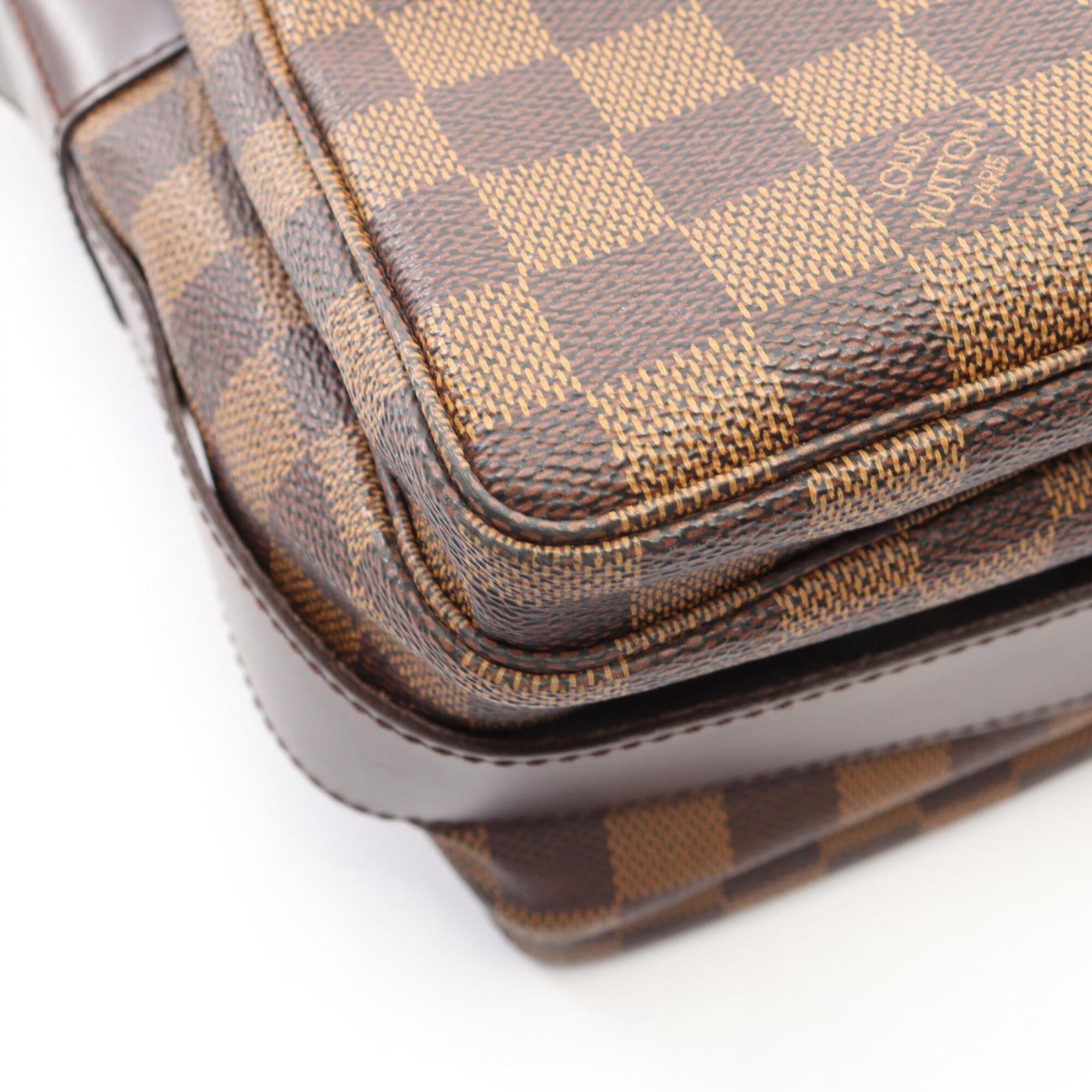 Coated Canvas Leather Shoulder Bag (Pre-Owned) - Louis Vuitton - Modalova