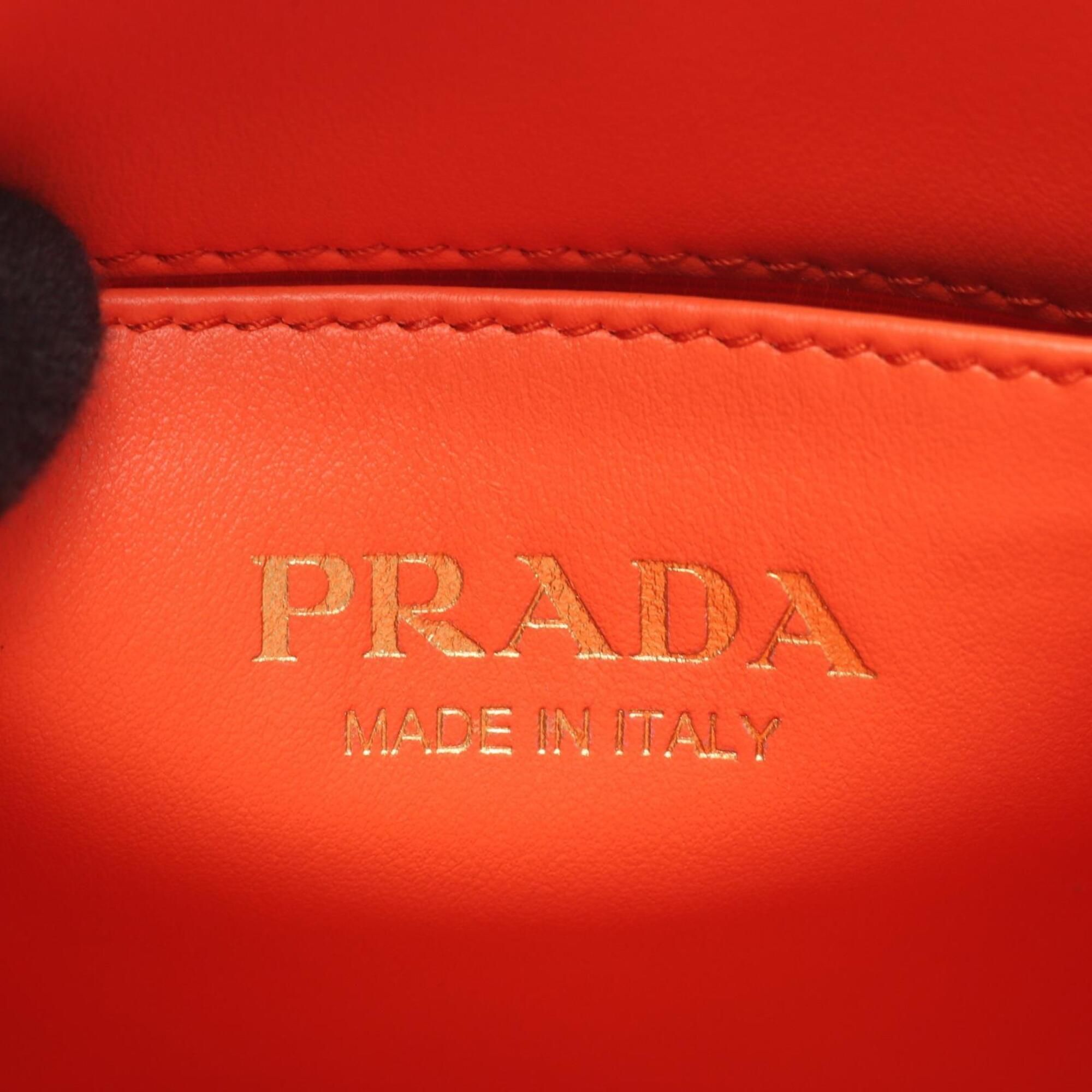 Canvas Leather Handbag (Pre-Owned) - Prada - Modalova