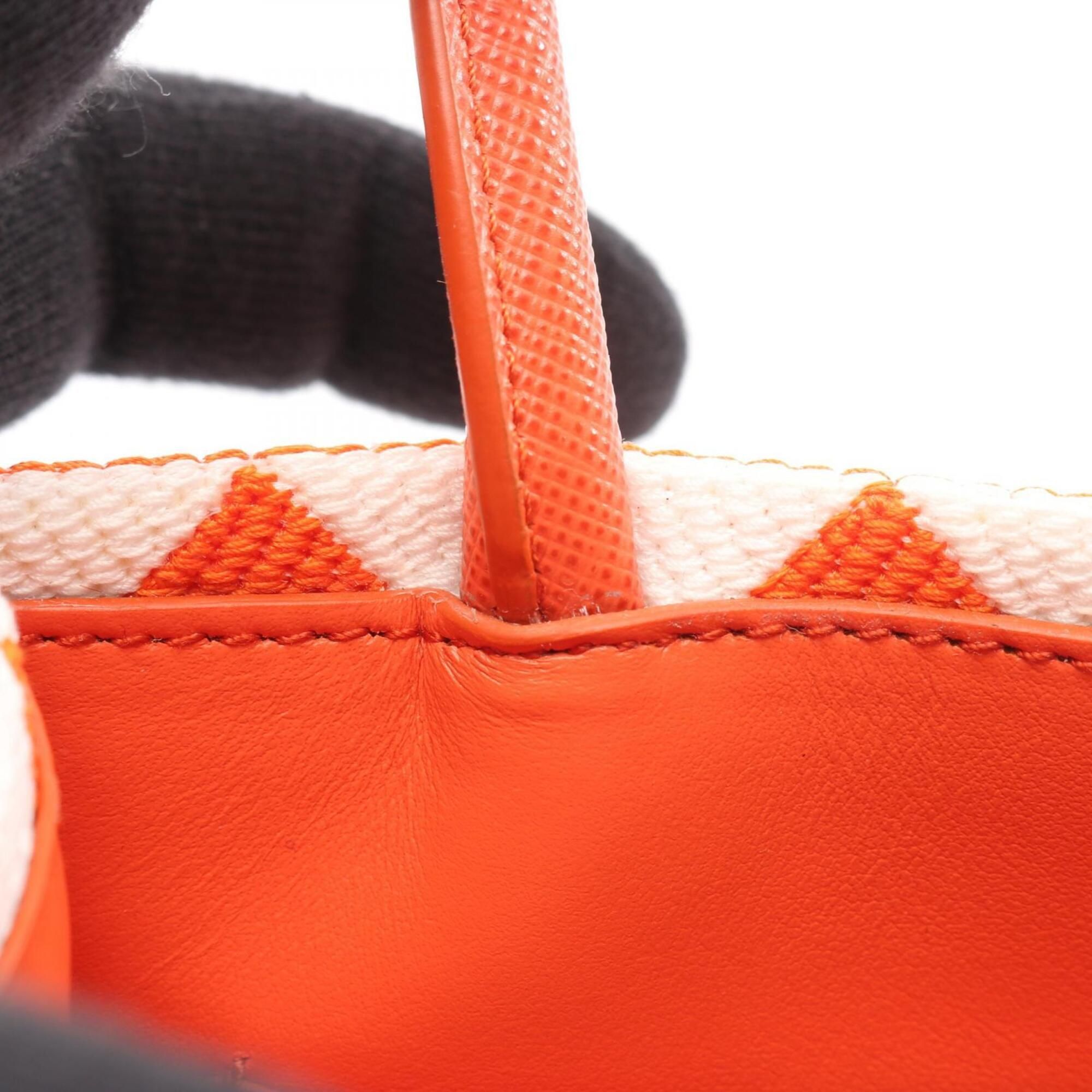 Canvas Leather Handbag (Pre-Owned) - Prada - Modalova