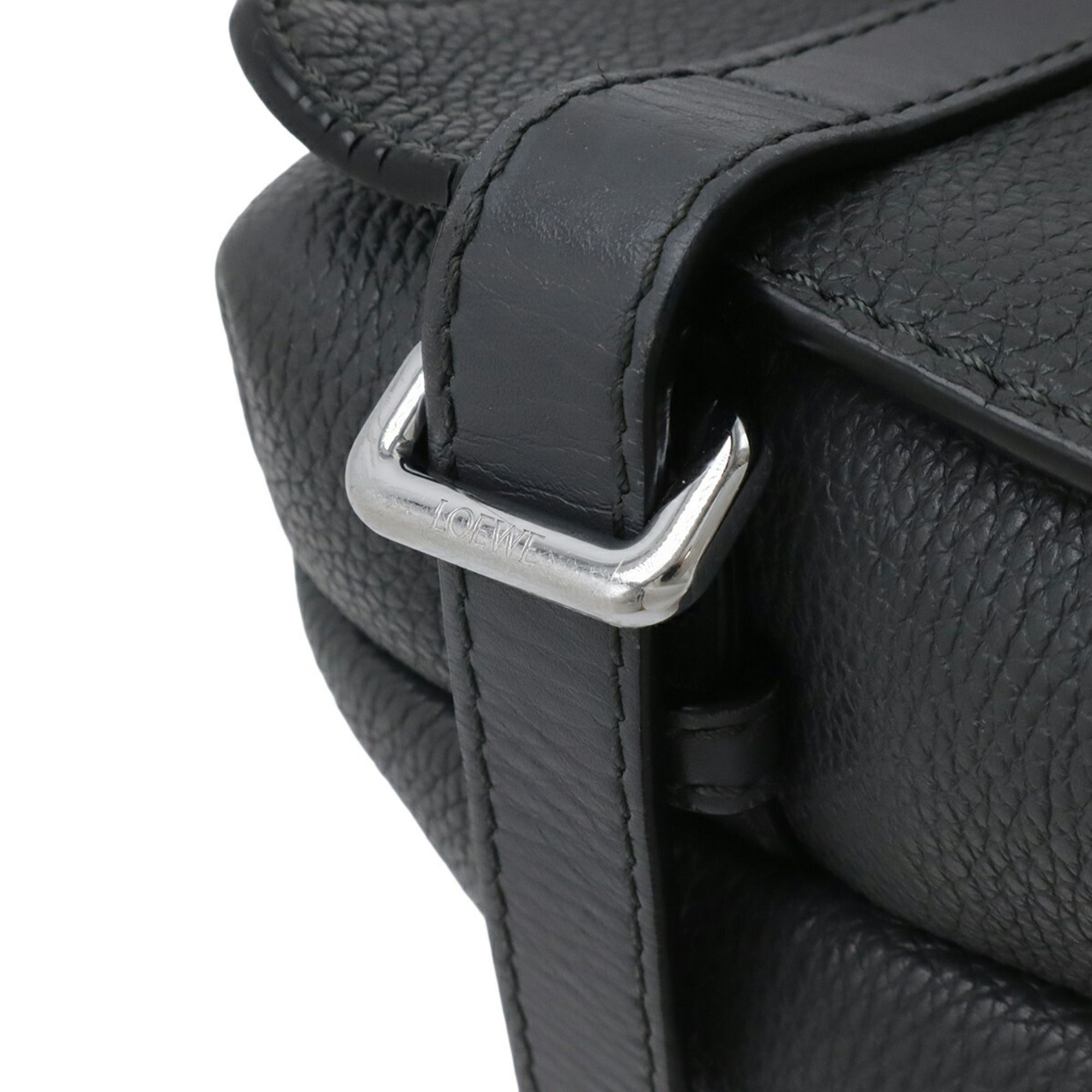 Leather Messenger Bag Shoulder Bag (Pre-Owned) - Loewe - Modalova
