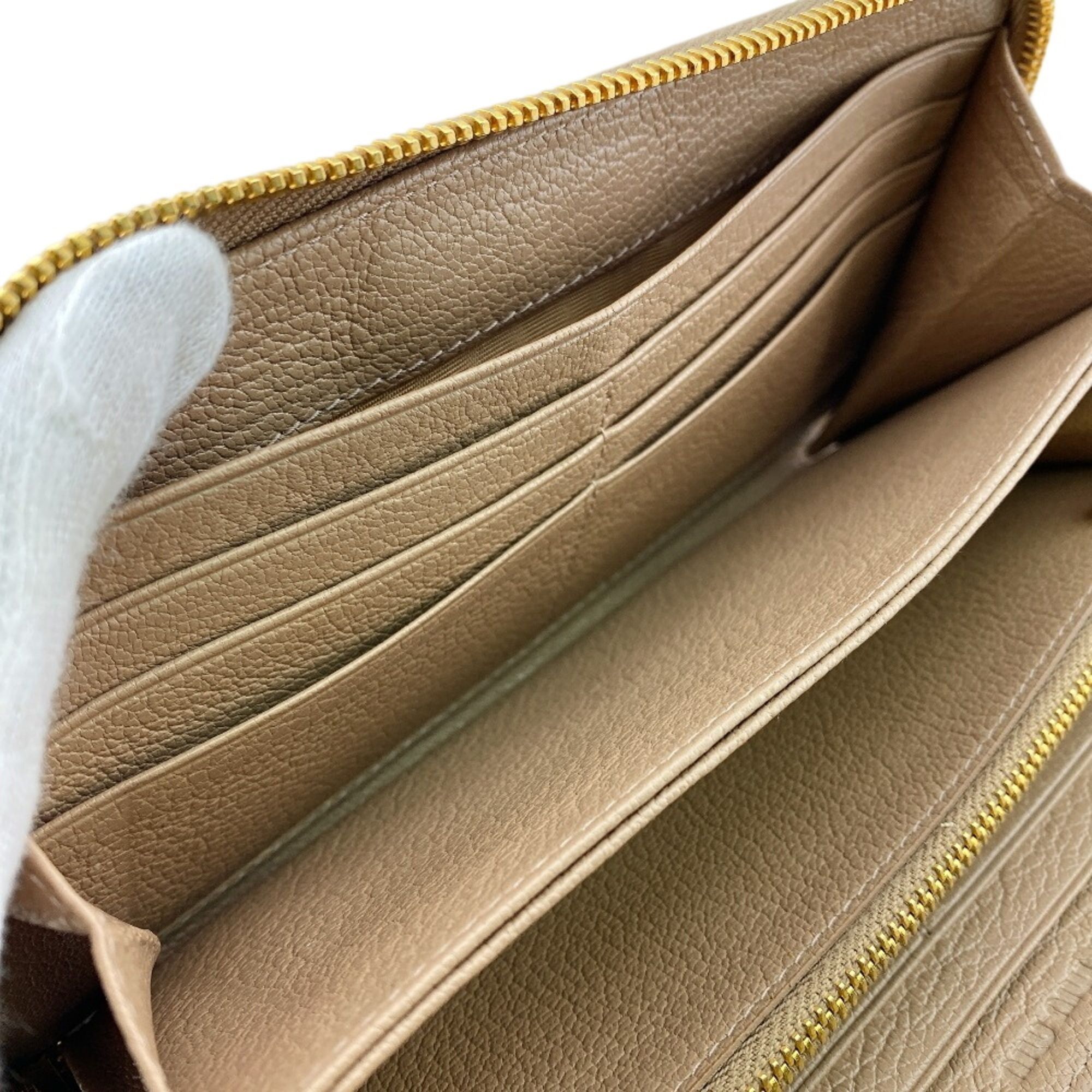 Gold Leather (Pre-Owned) - Miu Miu - Modalova