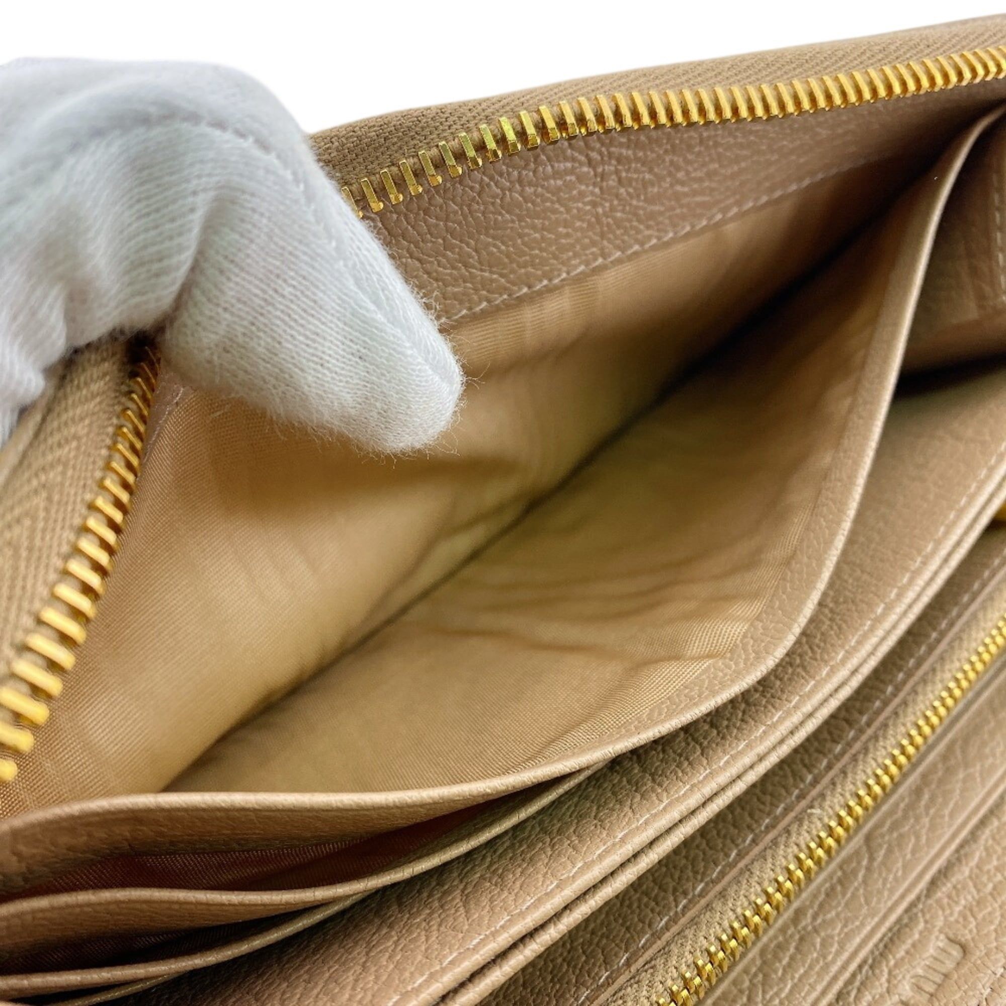 Gold Leather (Pre-Owned) - Miu Miu - Modalova