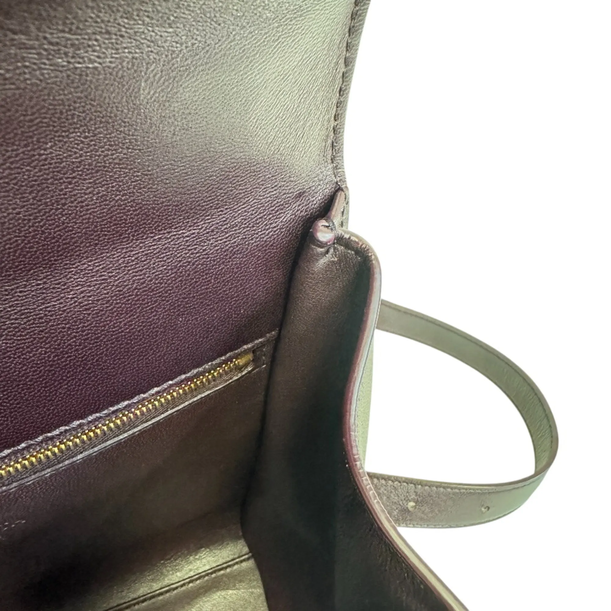 Leather Shoulder Bag (Pre-Owned) - Bottega Veneta - Modalova