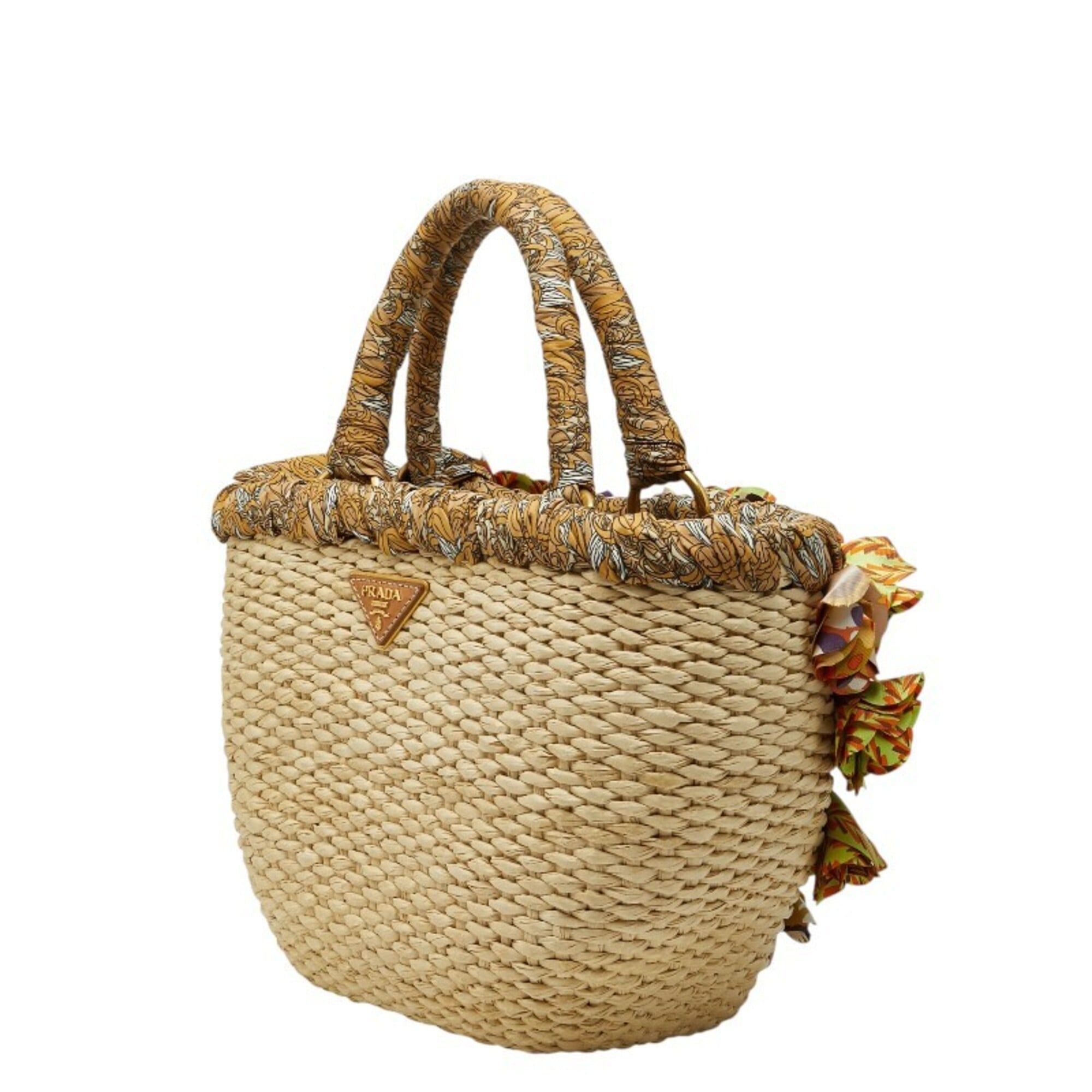 Raffia Handbag (Pre-Owned) - Prada - Modalova
