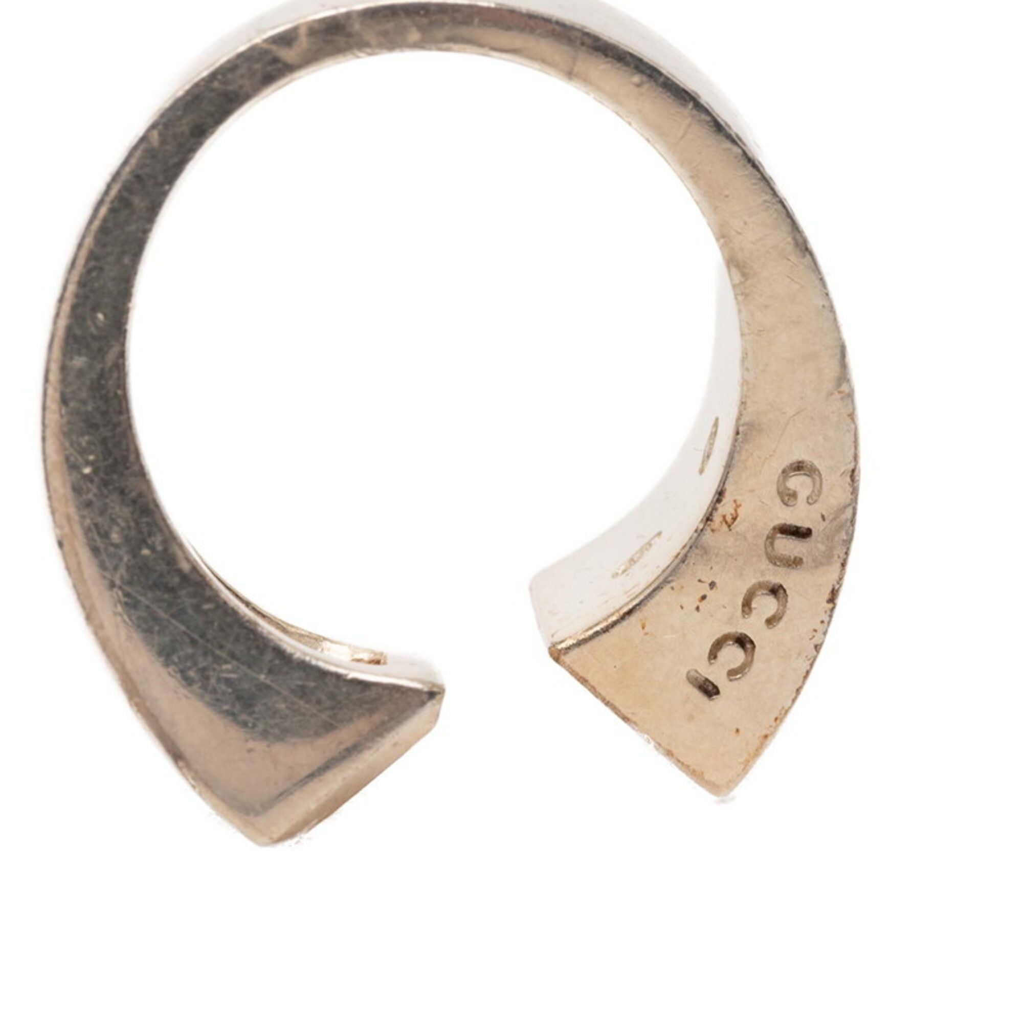 Silver 925 Band Ring (Pre-Owned) - Gucci - Modalova