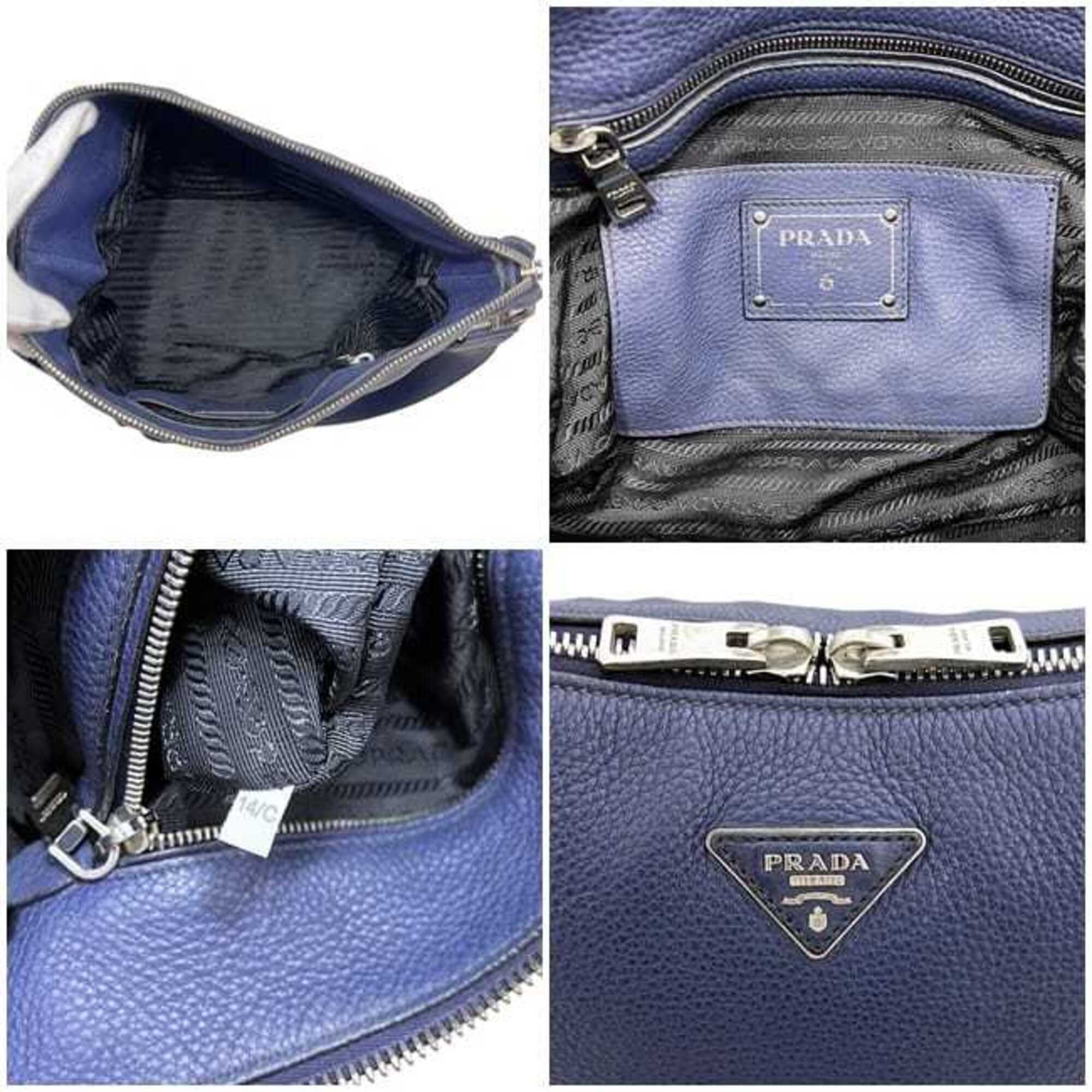 Leather Shoulder Bag (Pre-Owned) - Prada - Modalova