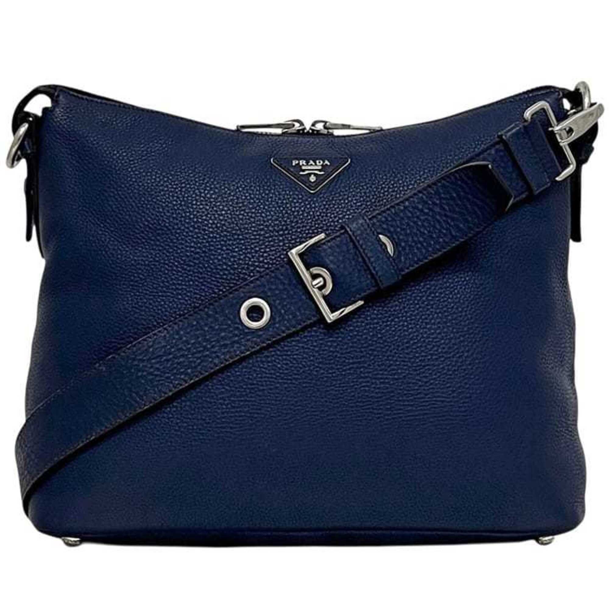 Leather Shoulder Bag (Pre-Owned) - Prada - Modalova