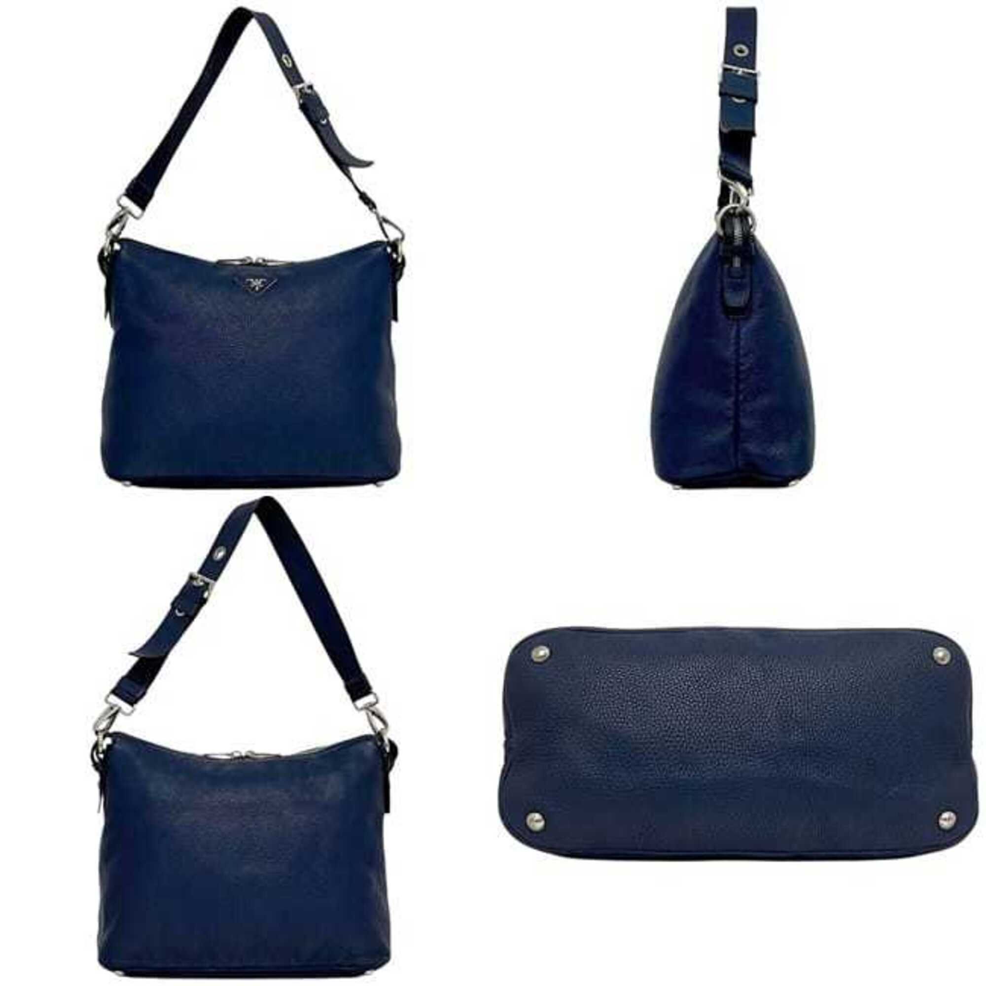 Leather Shoulder Bag (Pre-Owned) - Prada - Modalova