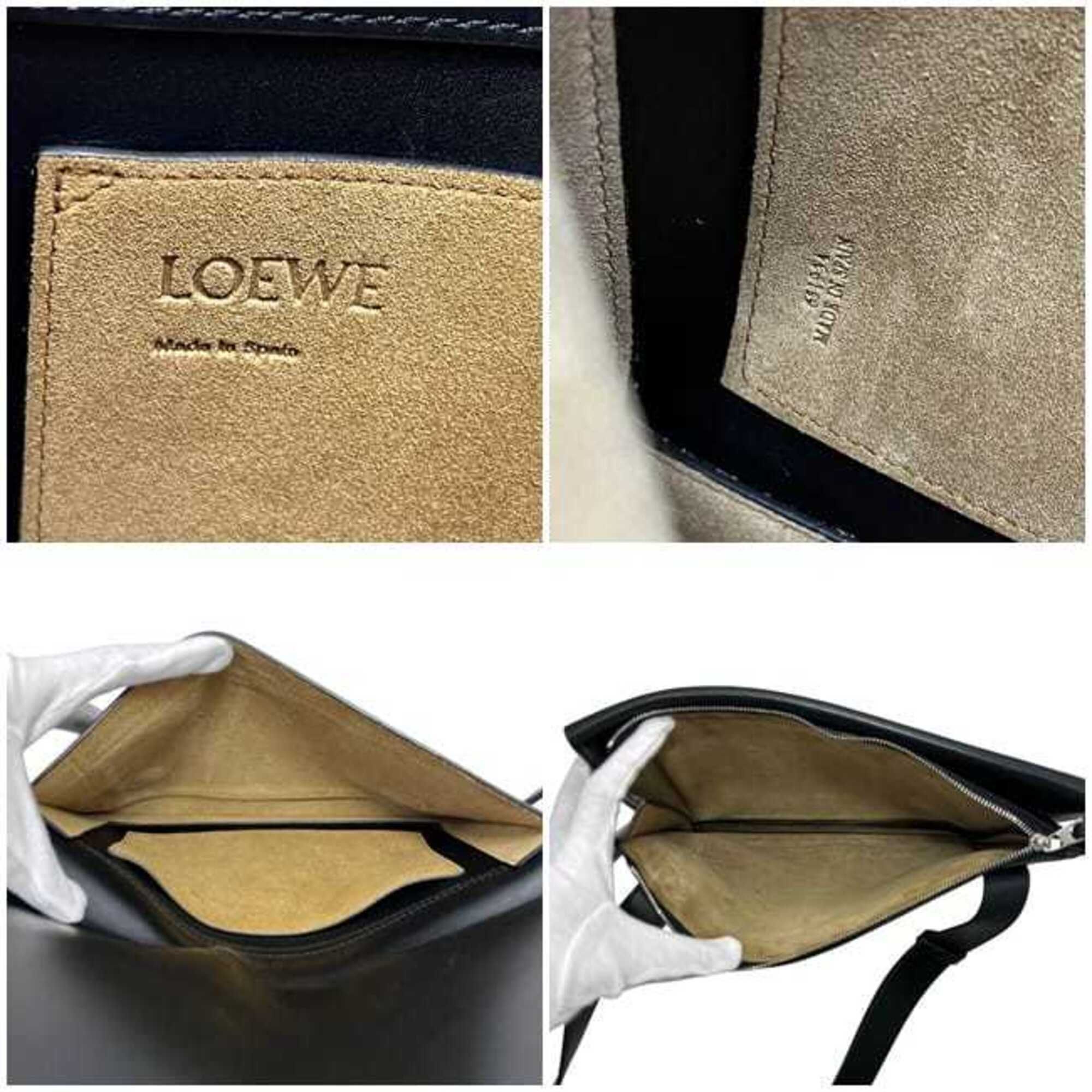 Leather Shoulder Bag (Pre-Owned) - Loewe - Modalova