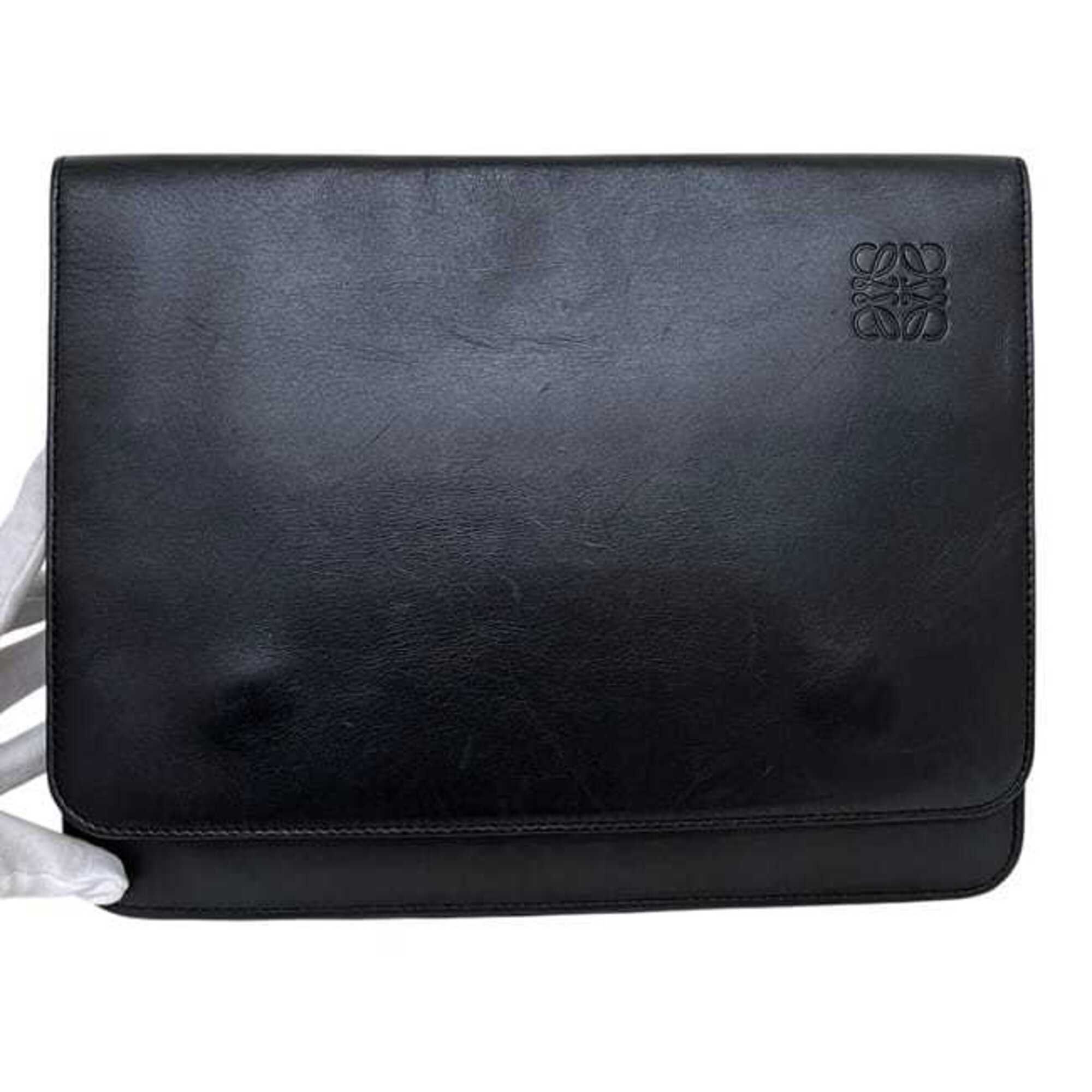Leather Shoulder Bag (Pre-Owned) - Loewe - Modalova