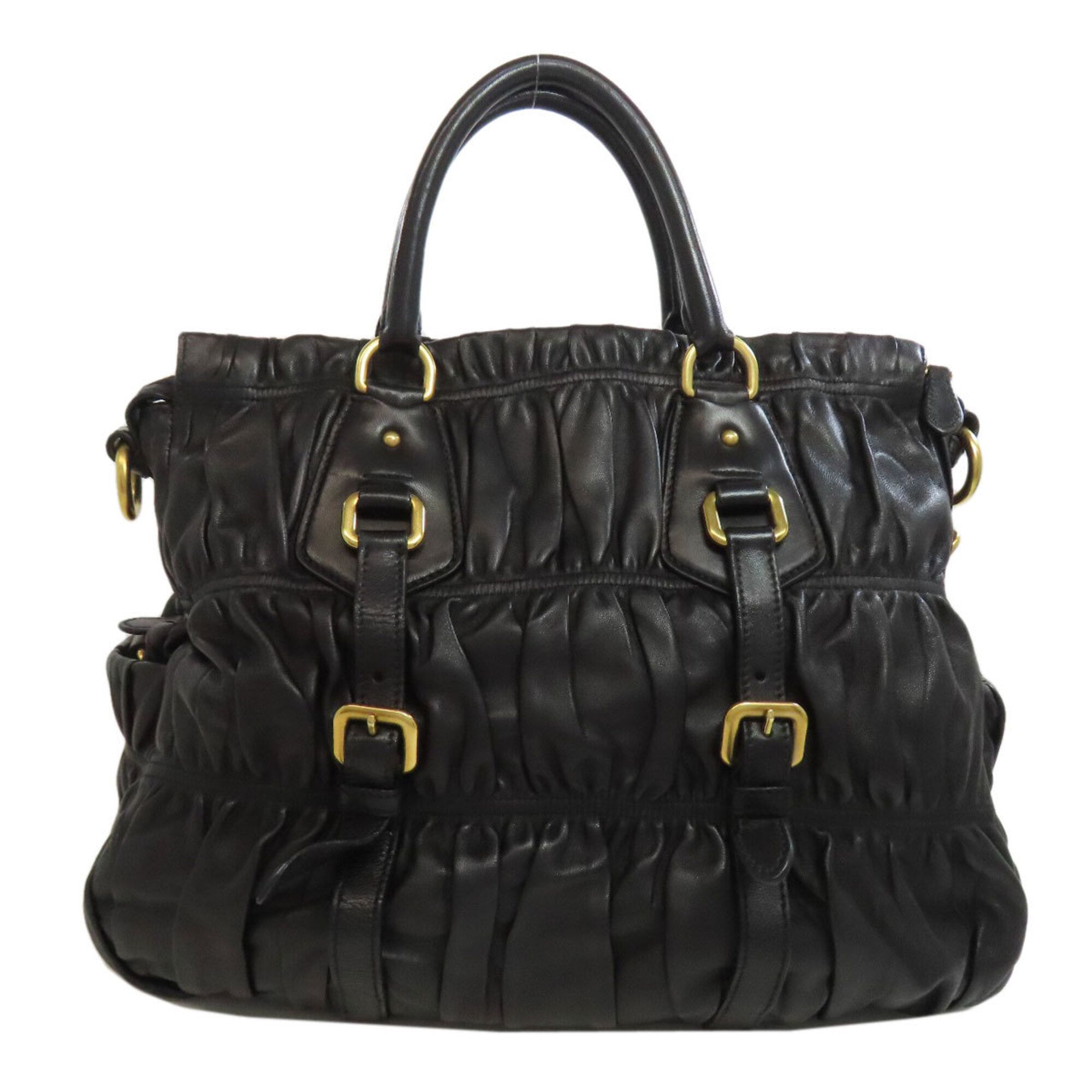 Leather Handbag (Pre-Owned) - Prada - Modalova