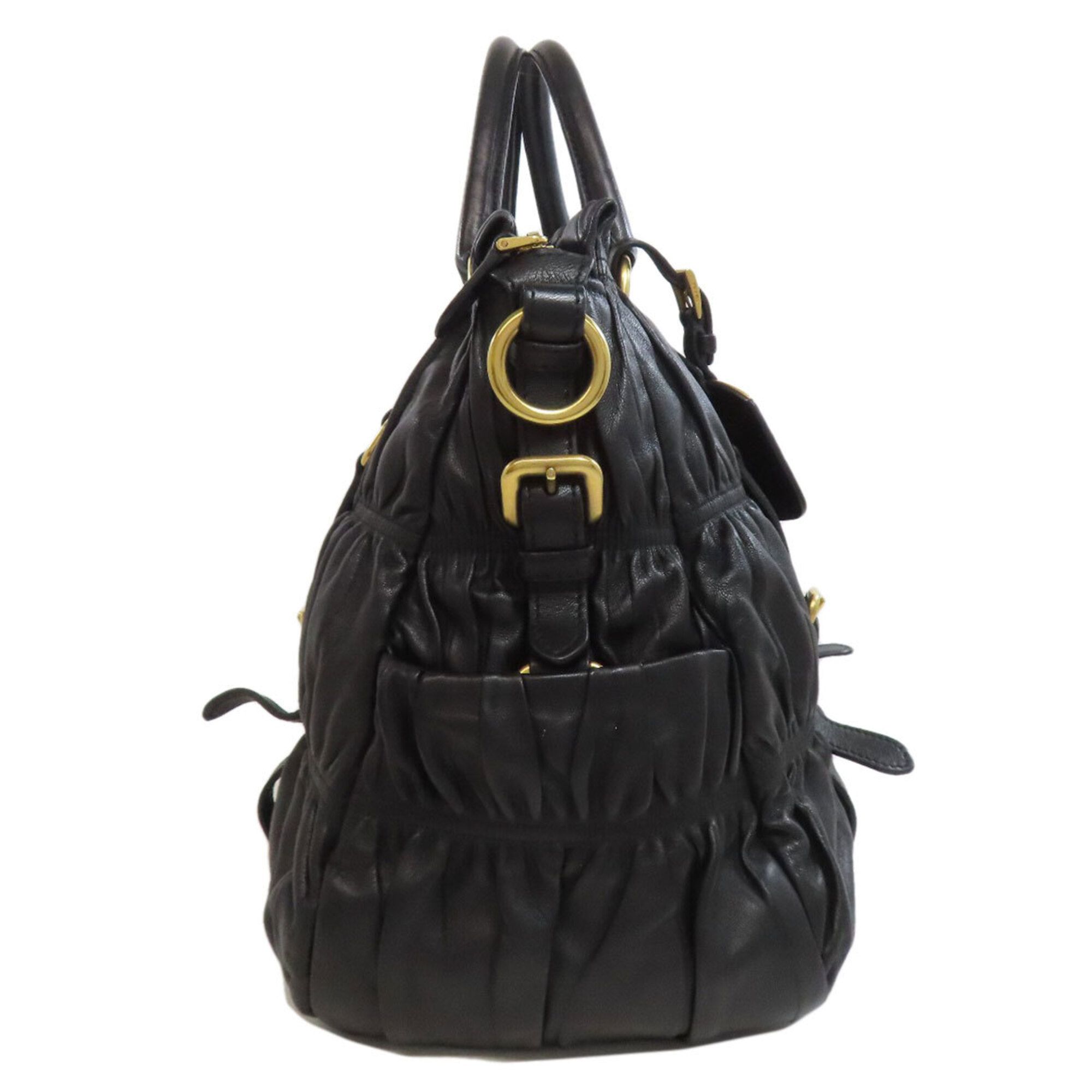 Leather Handbag (Pre-Owned) - Prada - Modalova
