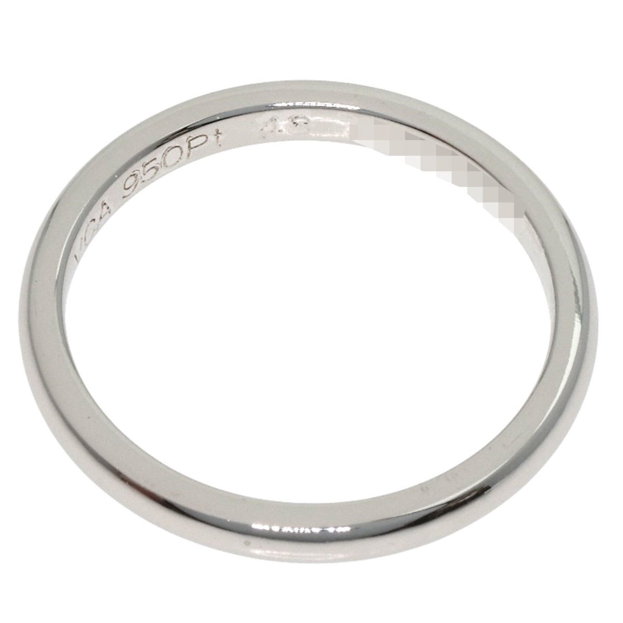 Platinum Platinum 950 Band Ring (Pre-Owned) - Van Cleef & Arpels - Modalova