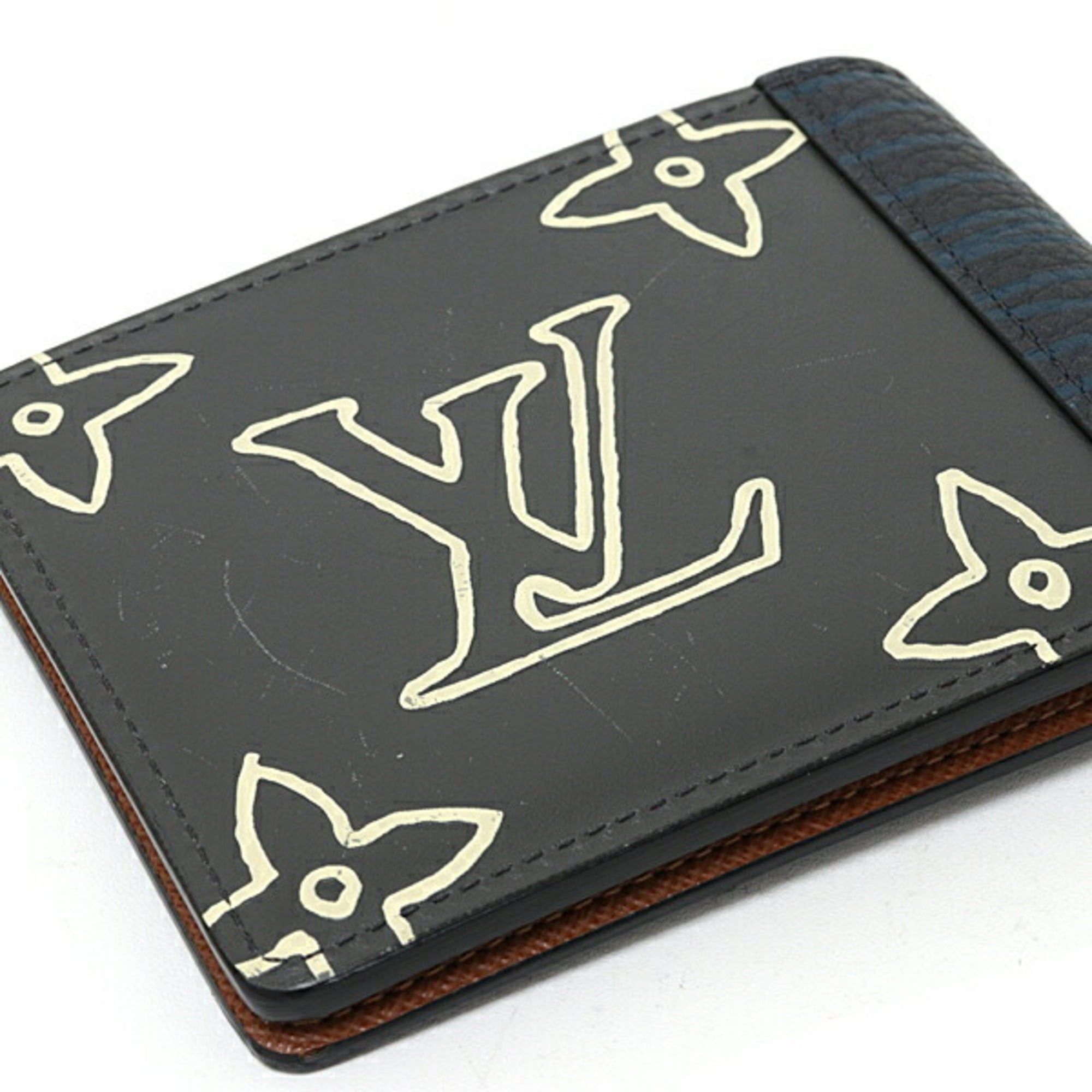 Monogram Eclipse Monogram Eclipse Leather Wallet (Bi-Fold) (Pre-Owned) - Louis Vuitton - Modalova