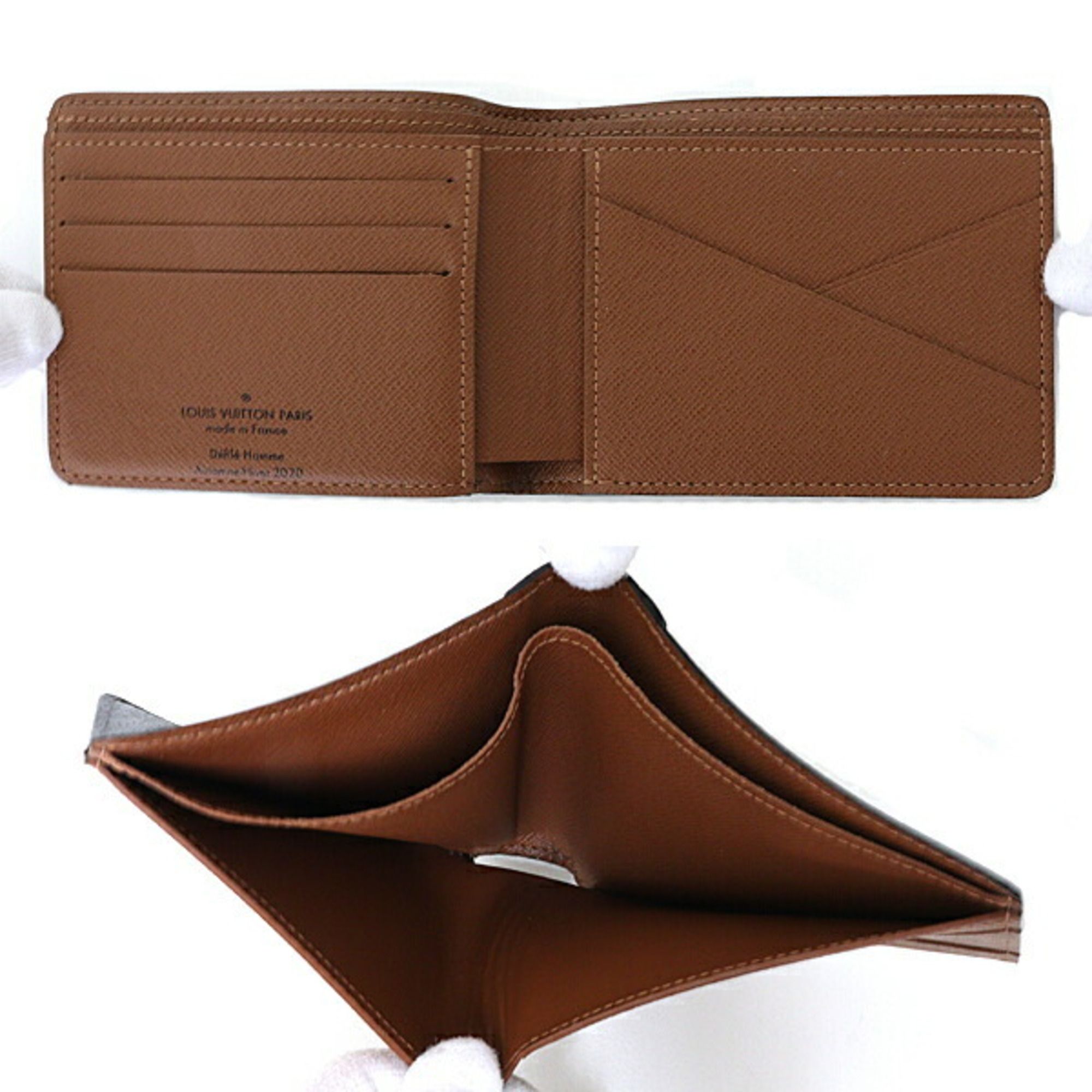 Monogram Eclipse Monogram Eclipse Leather Wallet (Bi-Fold) (Pre-Owned) - Louis Vuitton - Modalova