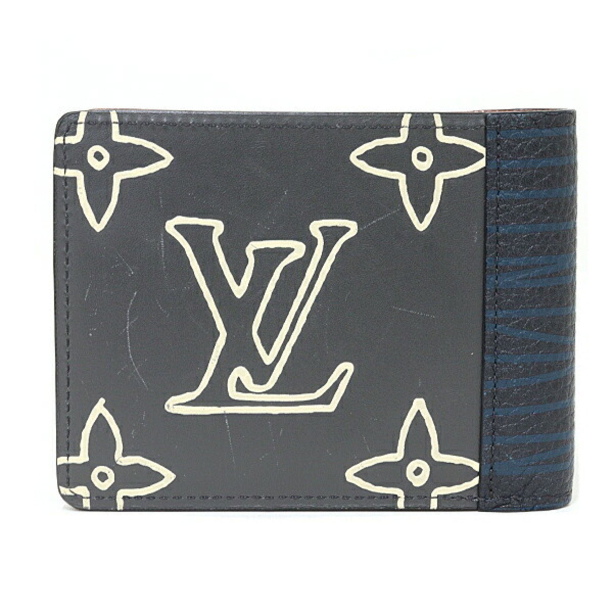 Monogram Eclipse Monogram Eclipse Leather Wallet (Bi-Fold) (Pre-Owned) - Louis Vuitton - Modalova
