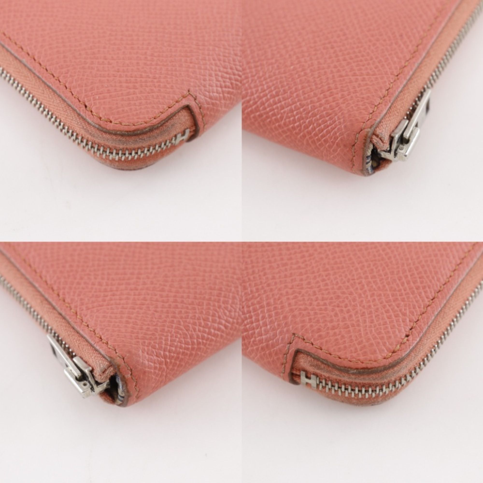 Silk'in Epsom Leather Long Wallet (Bi-Fold) (Pre-Owned) - Hermes - Modalova