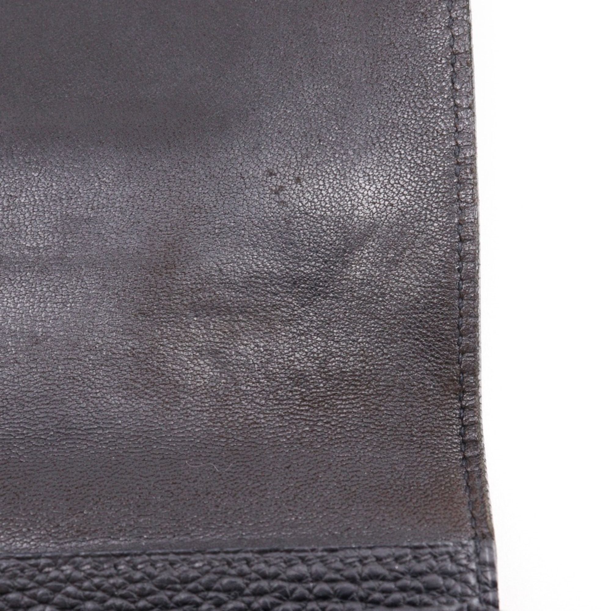 Taurillon Clemence Leather Long Wallet (Bi-Fold) (Pre-Owned) - Hermes - Modalova