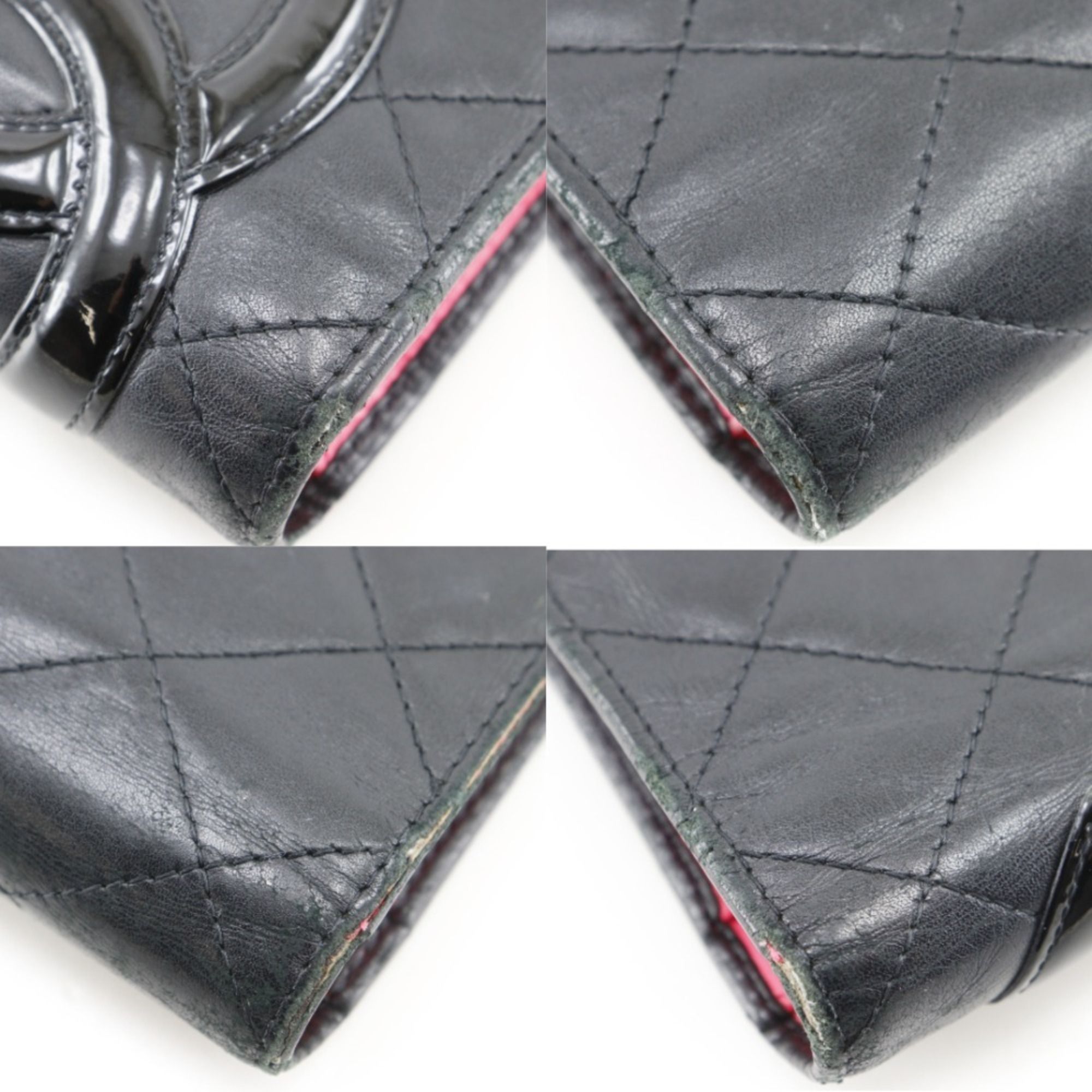 Leather Long Wallet (Bi-Fold) (Pre-Owned) - Chanel - Modalova