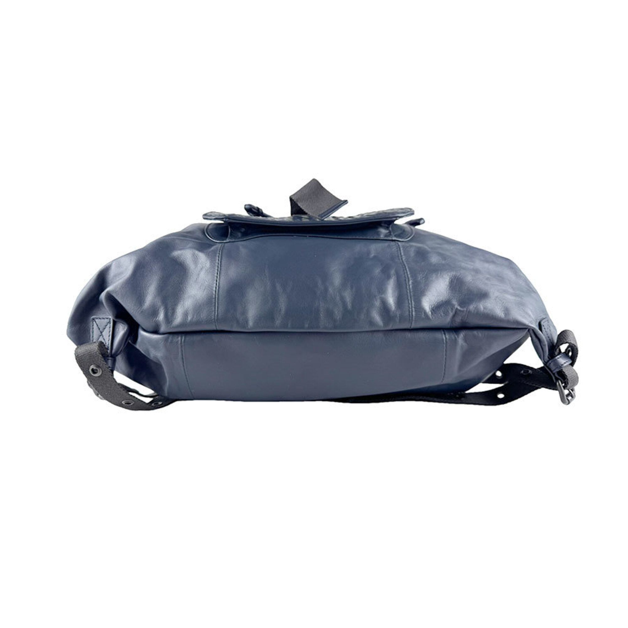 Leather Backpack (Pre-Owned) - Bottega Veneta - Modalova