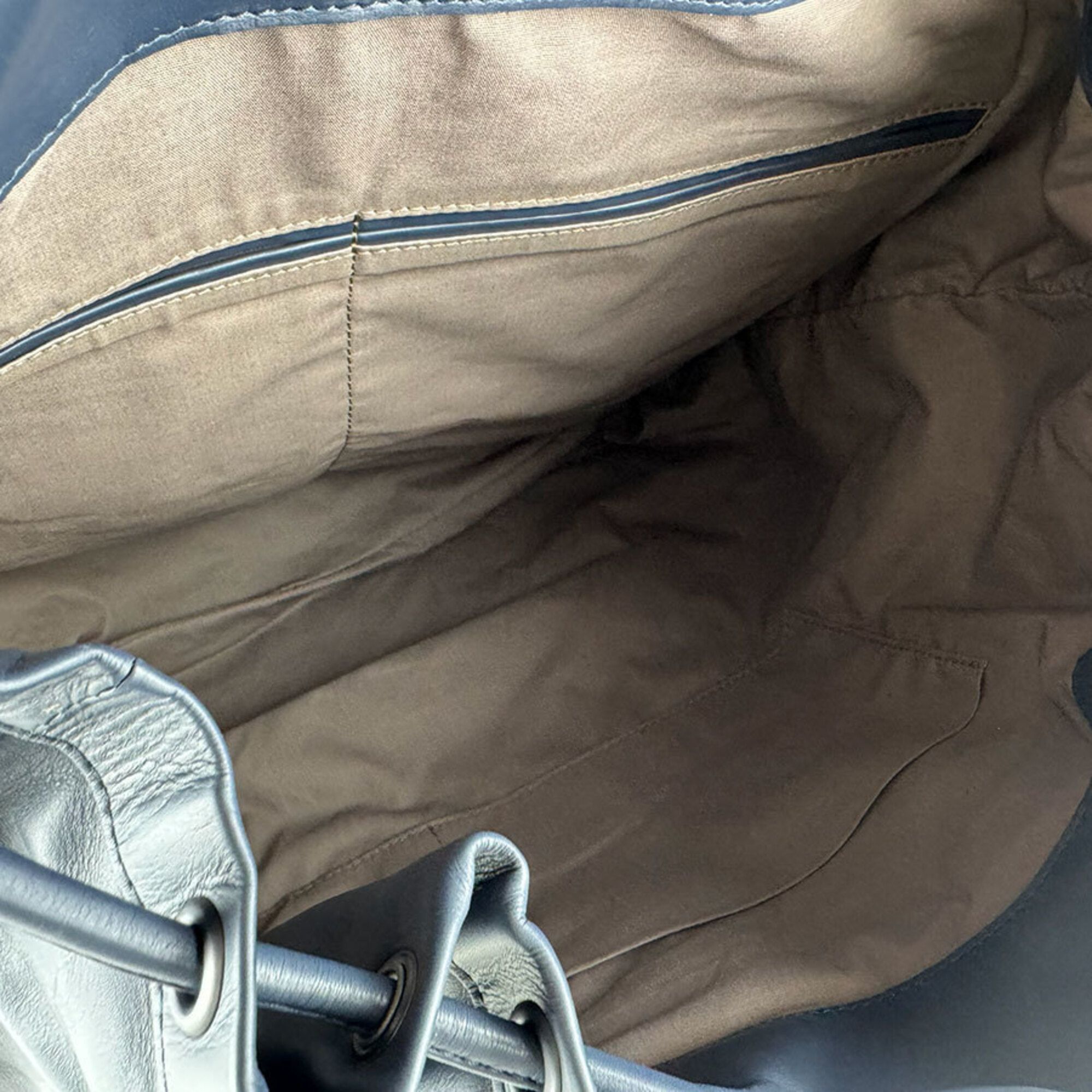 Leather Backpack (Pre-Owned) - Bottega Veneta - Modalova