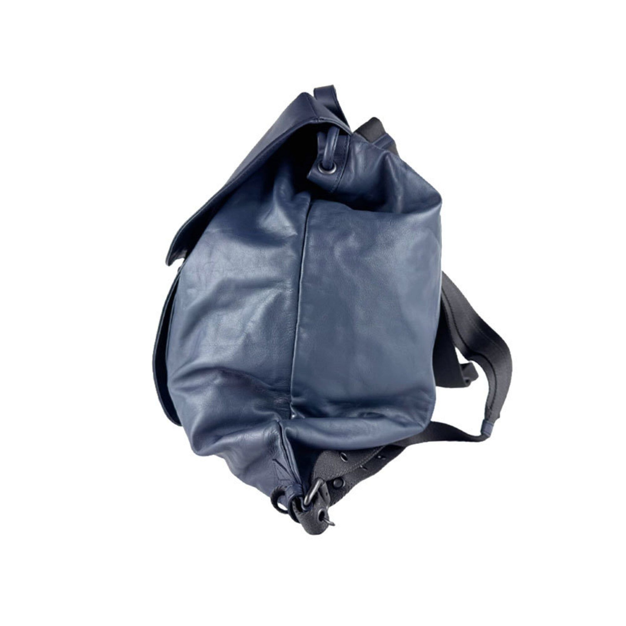 Leather Backpack (Pre-Owned) - Bottega Veneta - Modalova