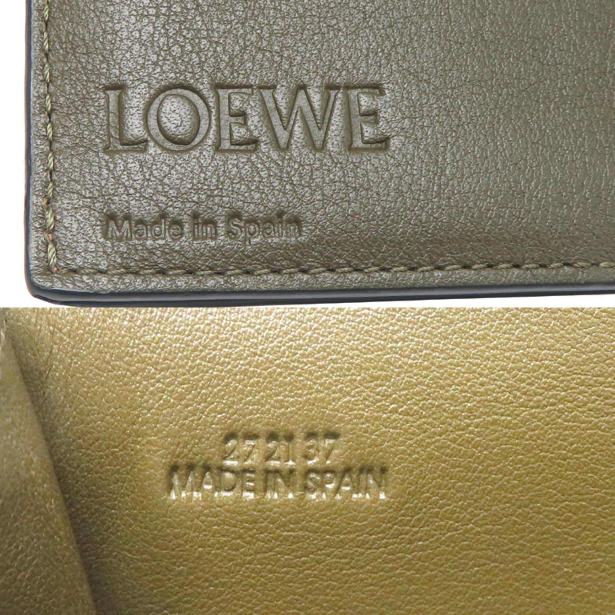 Leather Long Wallet (Bi-Fold) (Pre-Owned) - Loewe - Modalova