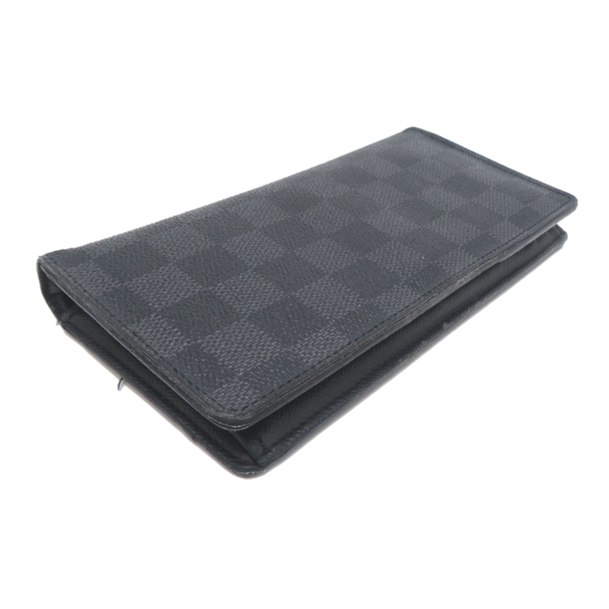 Damier Graphite Long Wallet (Bi-Fold) (Pre-Owned) - Louis Vuitton - Modalova