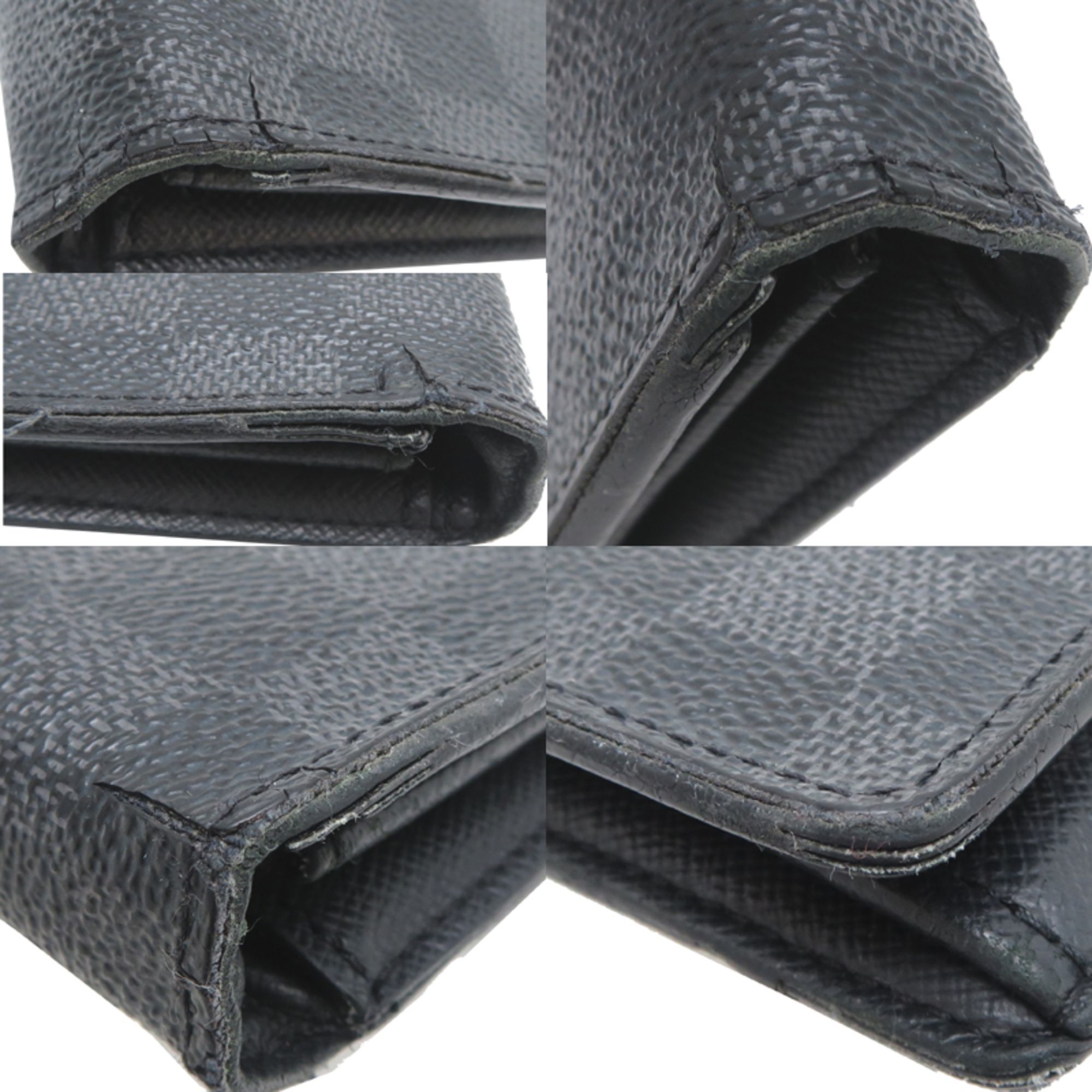 Damier Graphite Long Wallet (Bi-Fold) (Pre-Owned) - Louis Vuitton - Modalova