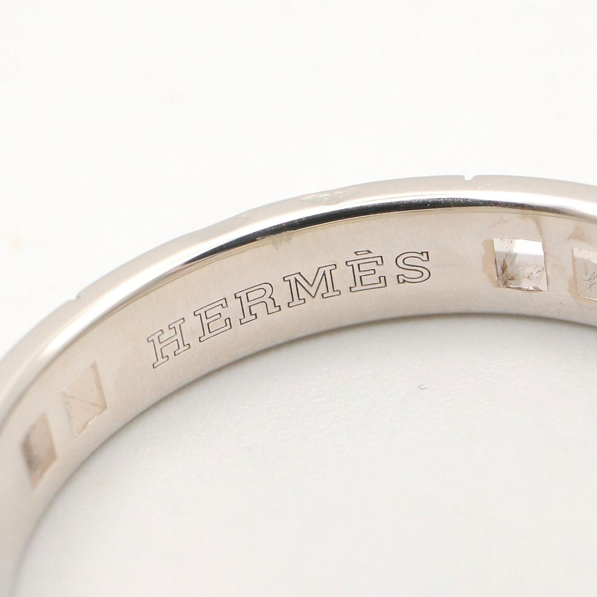 White Gold (18K) Band Ring (Pre-Owned) - Hermes - Modalova