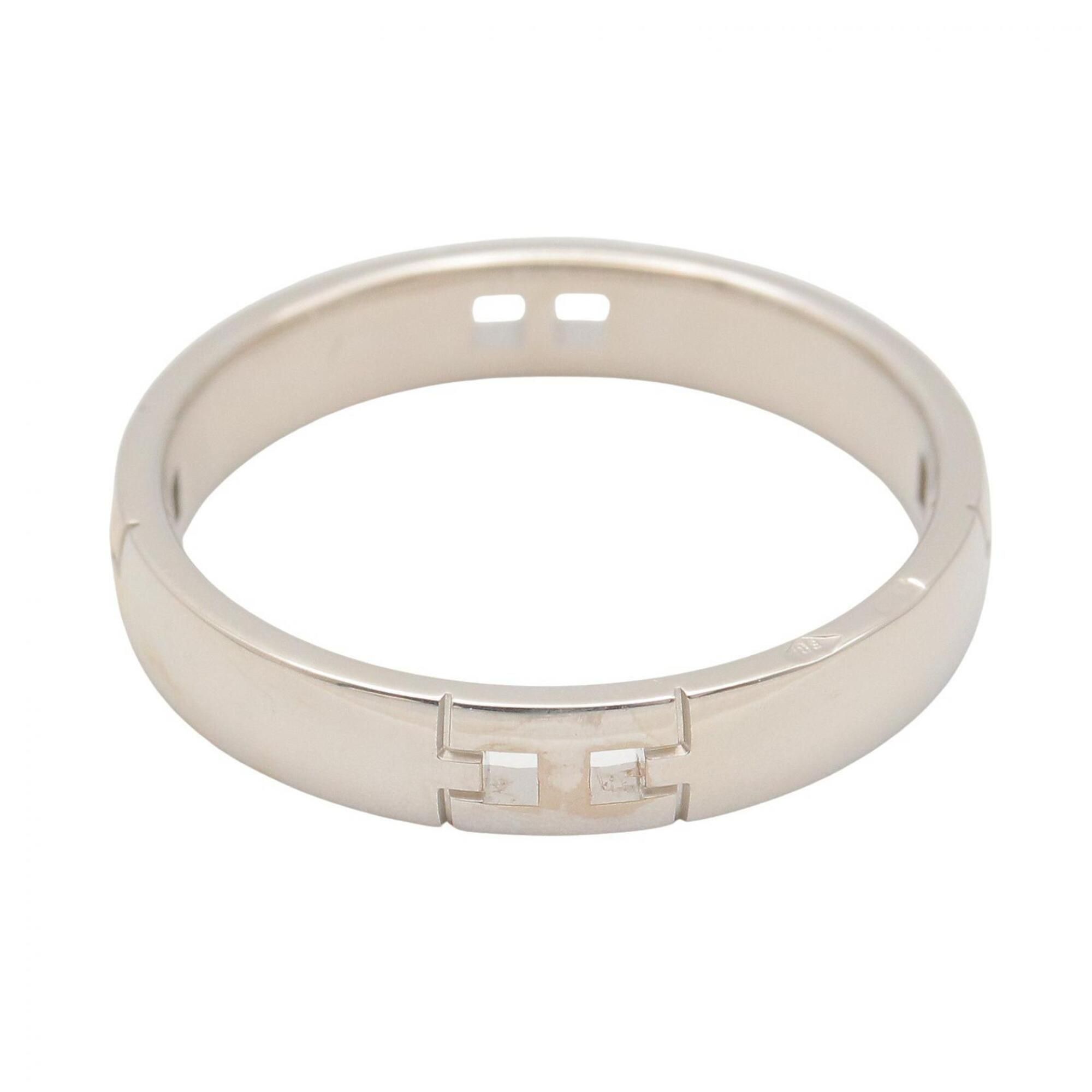 White Gold (18K) Band Ring (Pre-Owned) - Hermes - Modalova