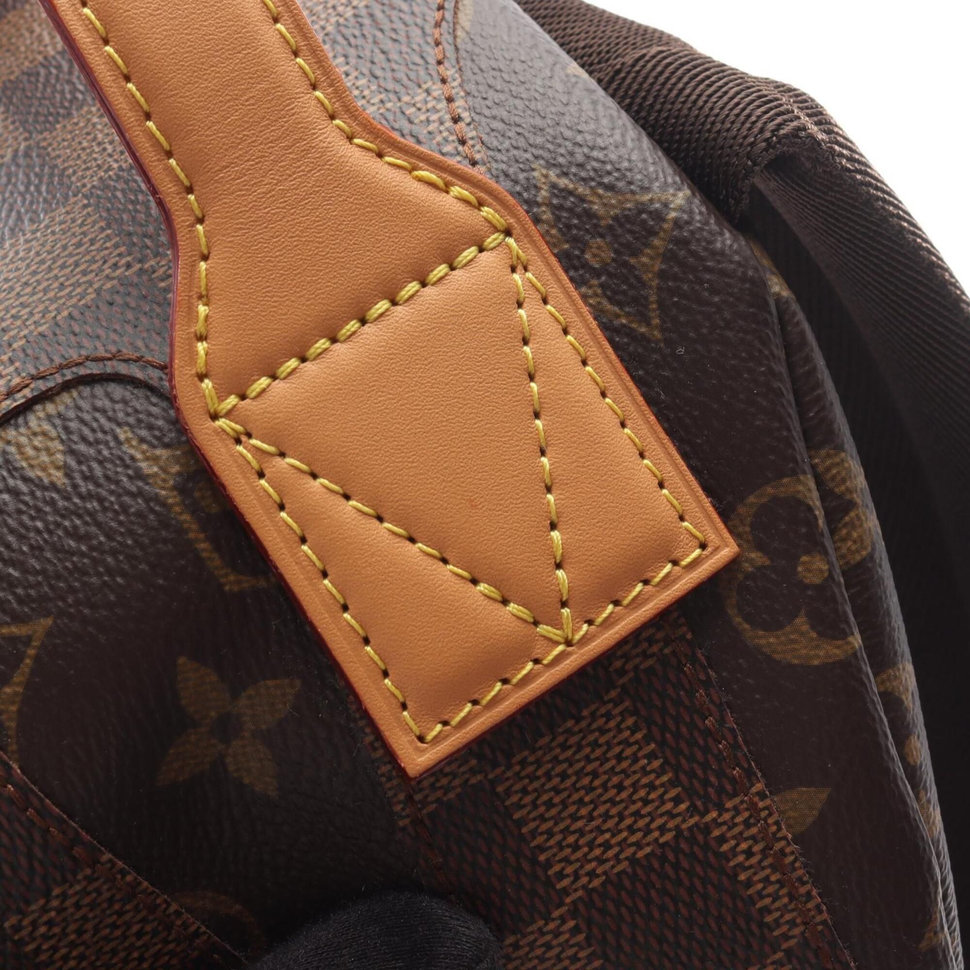Coated Canvas Leather Backpack (Pre-Owned) - Louis Vuitton - Modalova