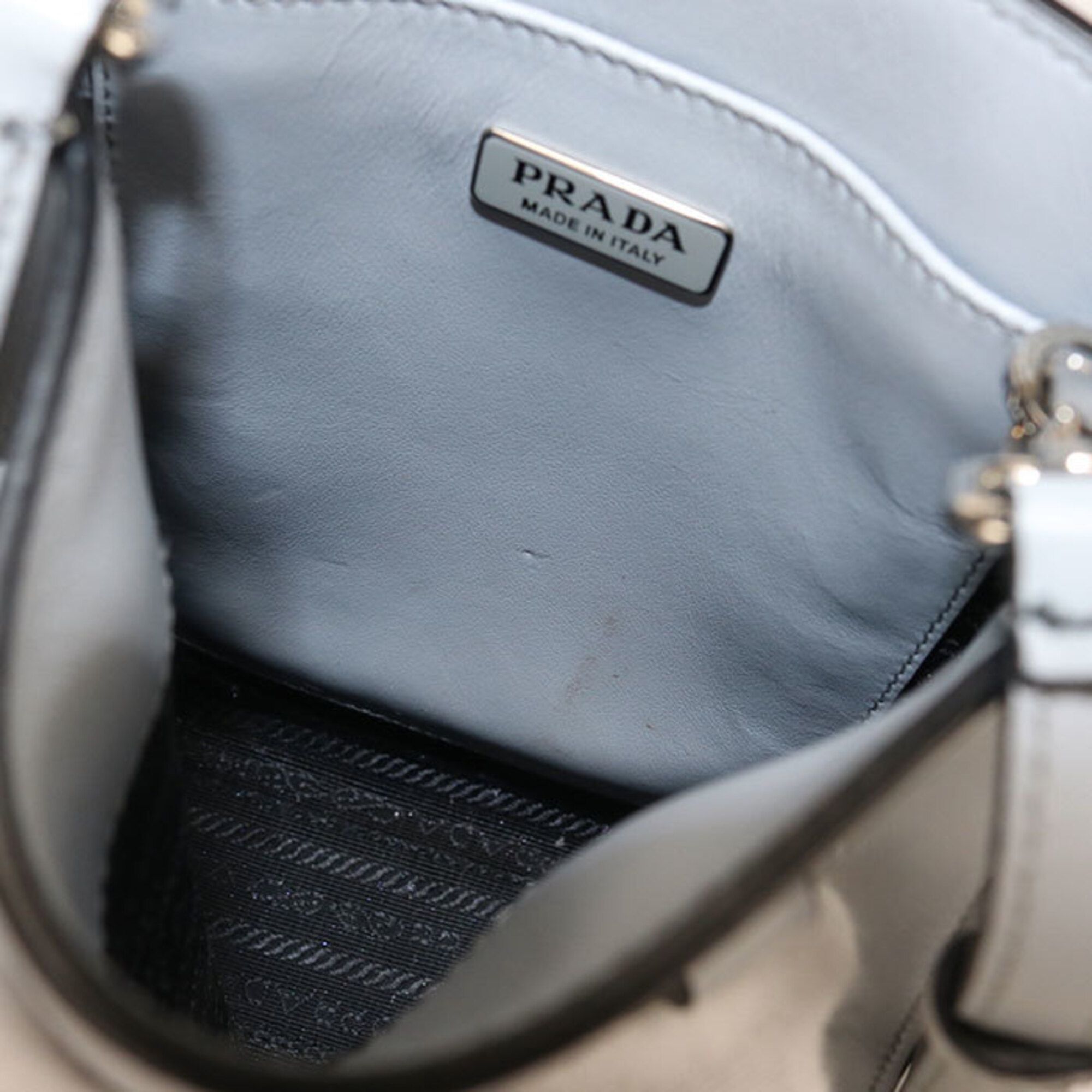 Leather Tote Bag (Pre-Owned) - Prada - Modalova