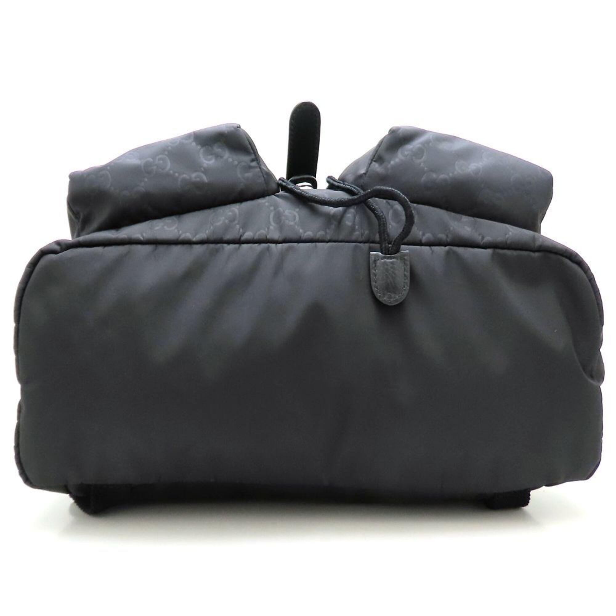 Nylon Leather Backpack (Pre-Owned) - Gucci - Modalova